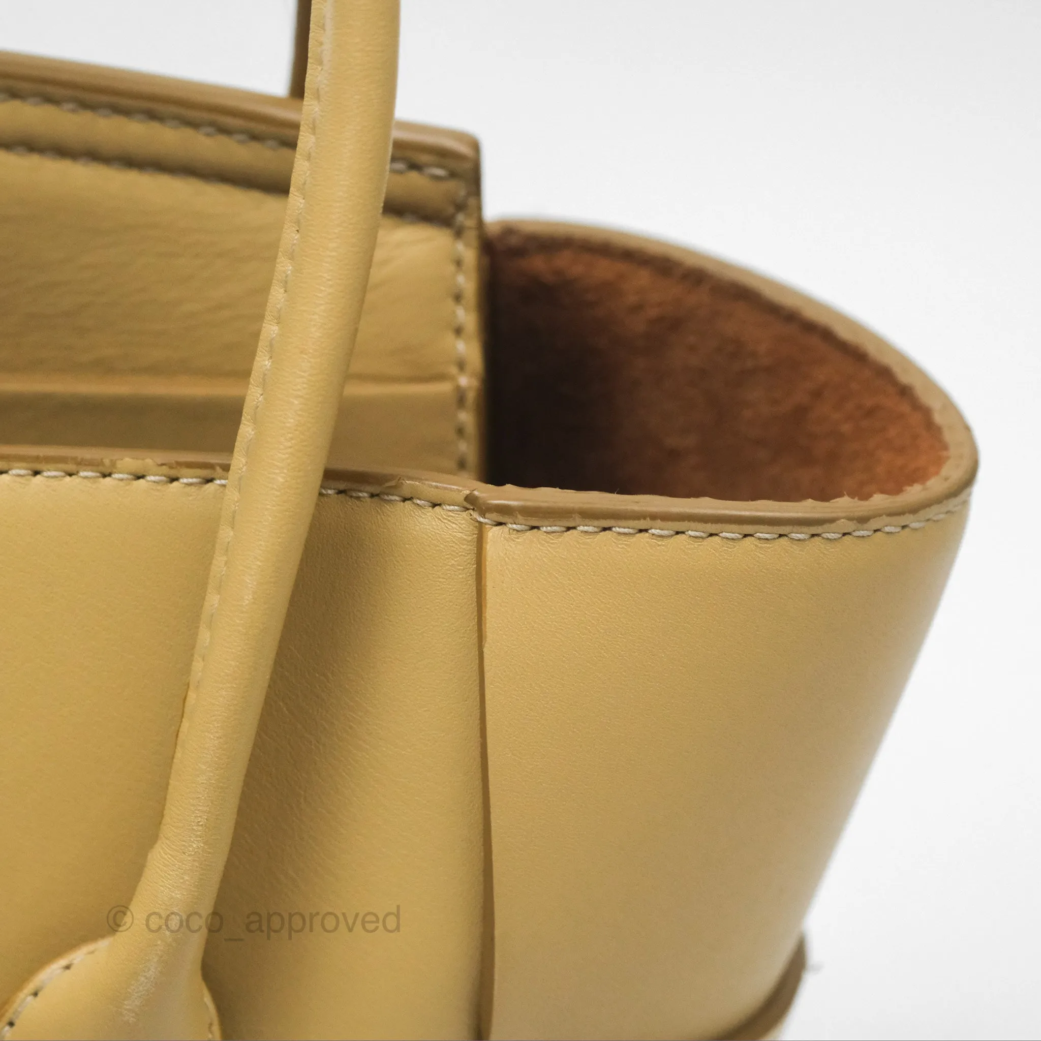 Bottega Veneta Arco Mini Intrecciato Textured-leather Tote Yellow