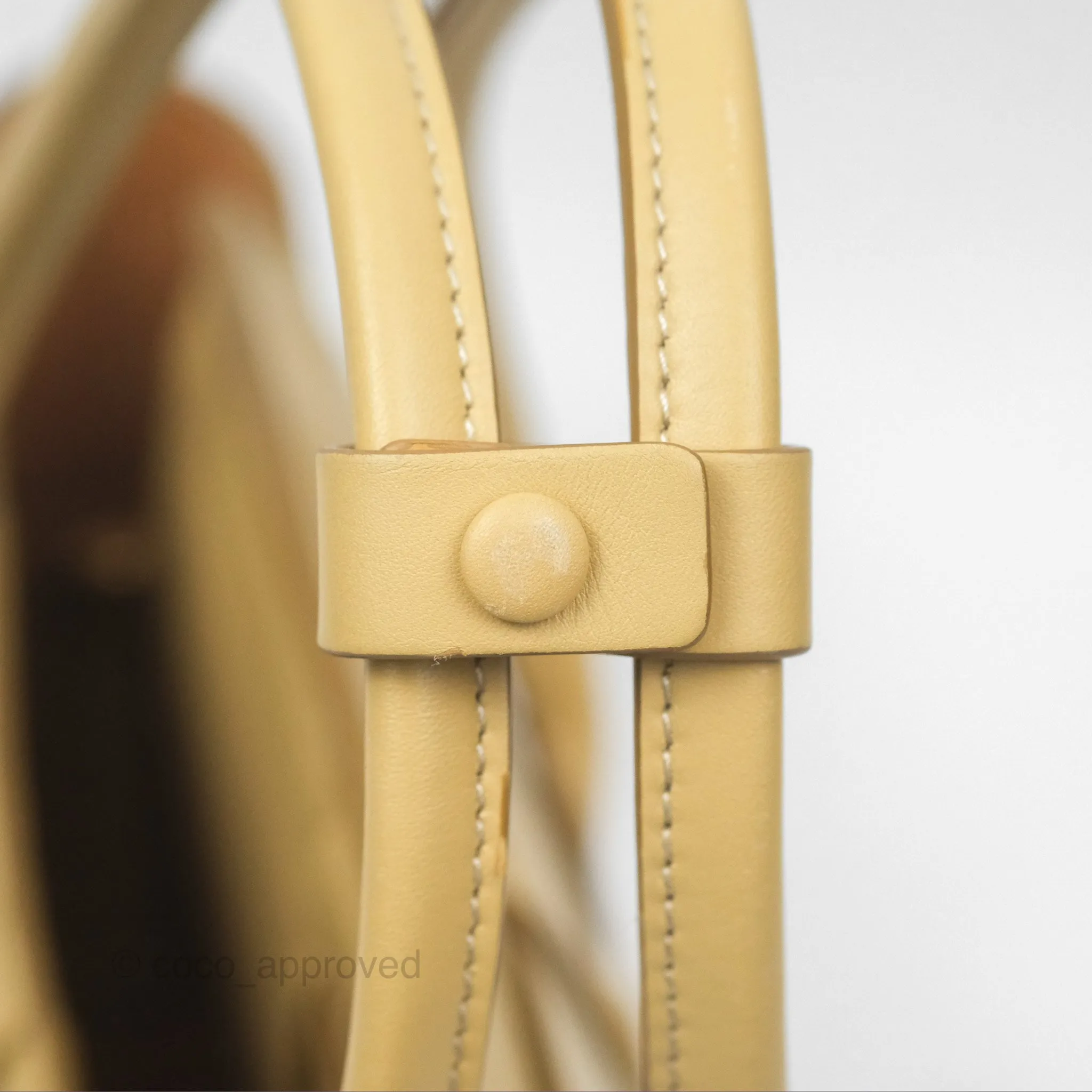 Bottega Veneta Arco Mini Intrecciato Textured-leather Tote Yellow