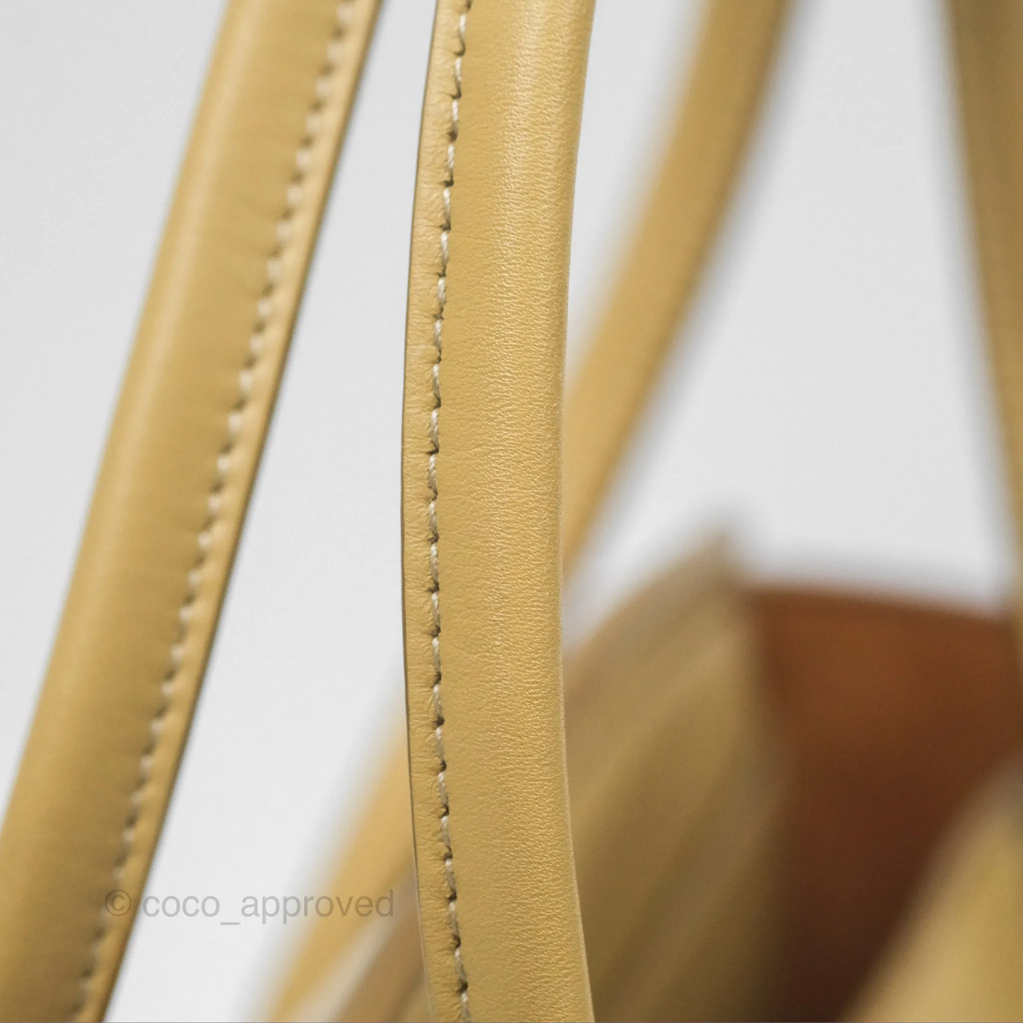 Bottega Veneta Arco Mini Intrecciato Textured-leather Tote Yellow