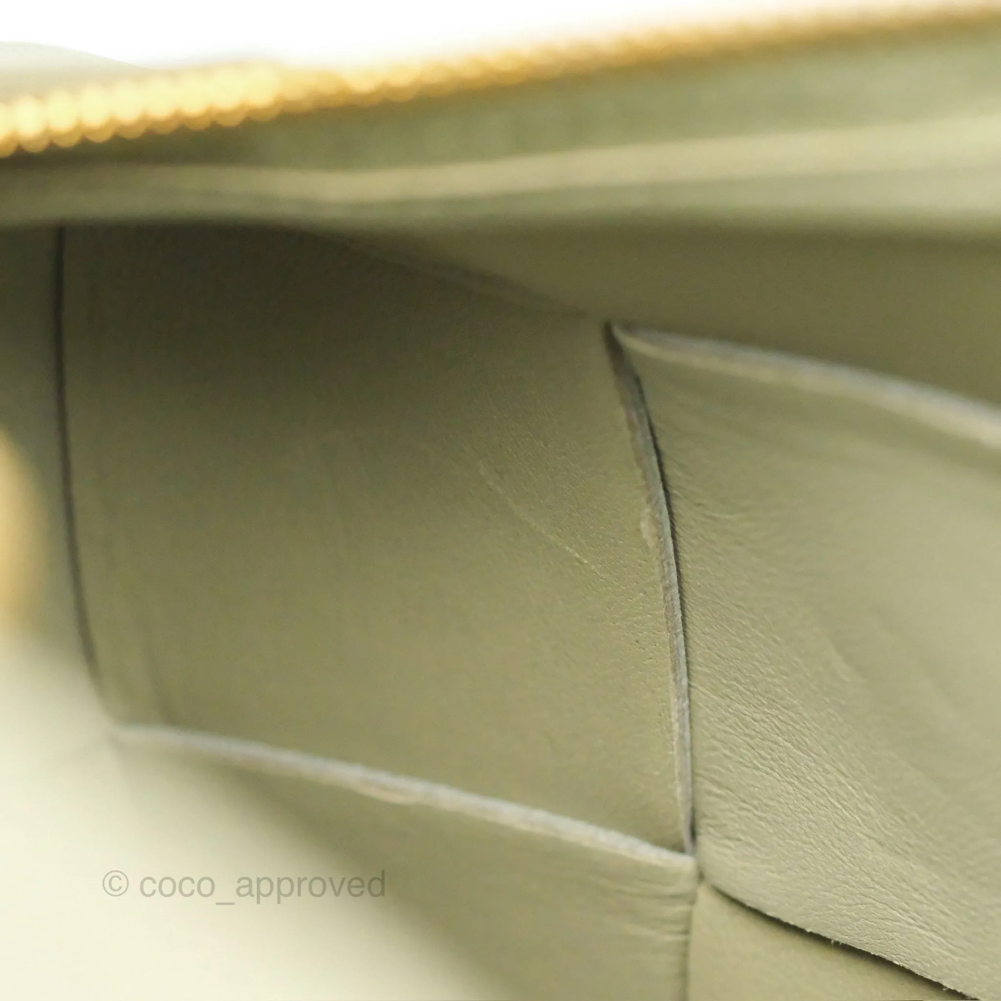 Bottega Veneta Brick Cassette Bag Olive Green Intrecciato Lambskin