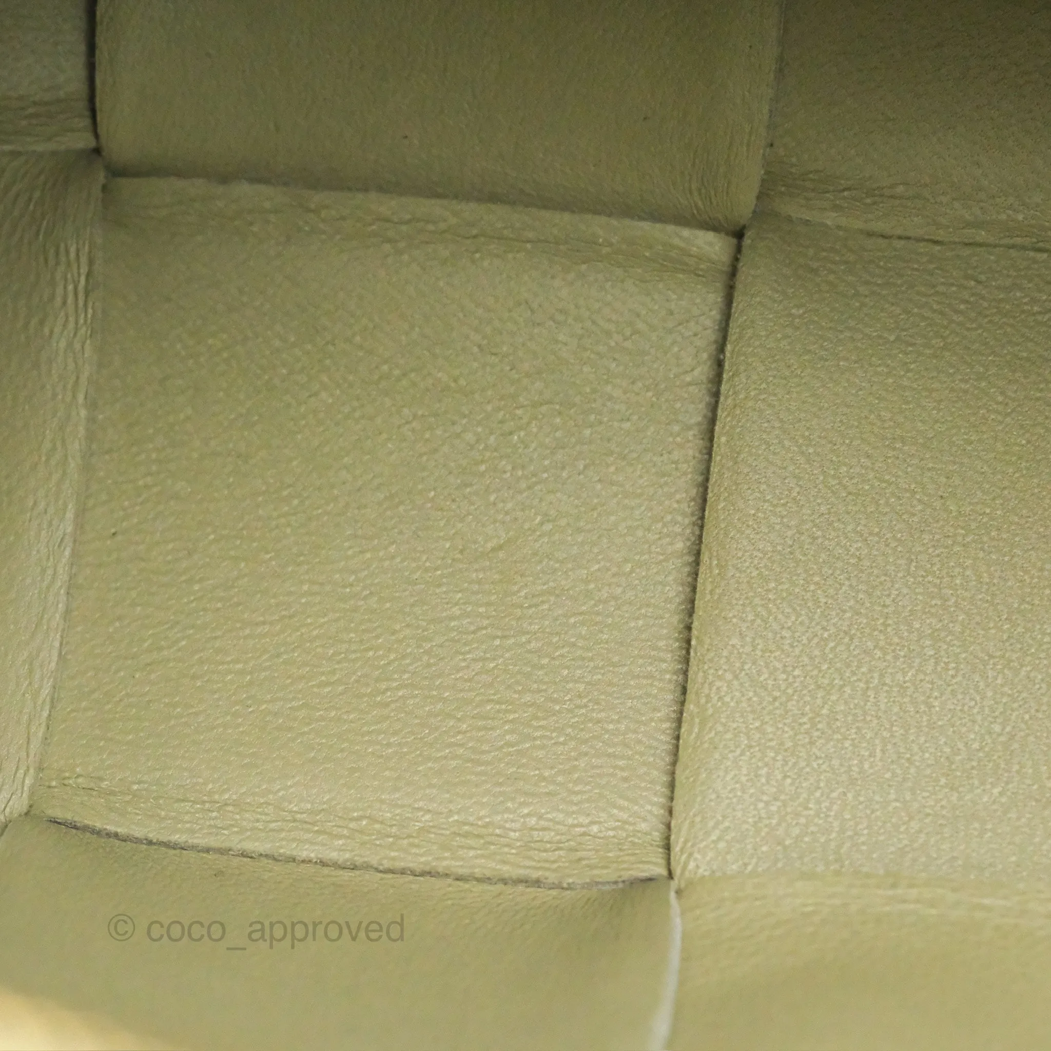 Bottega Veneta Brick Cassette Bag Olive Green Intrecciato Lambskin