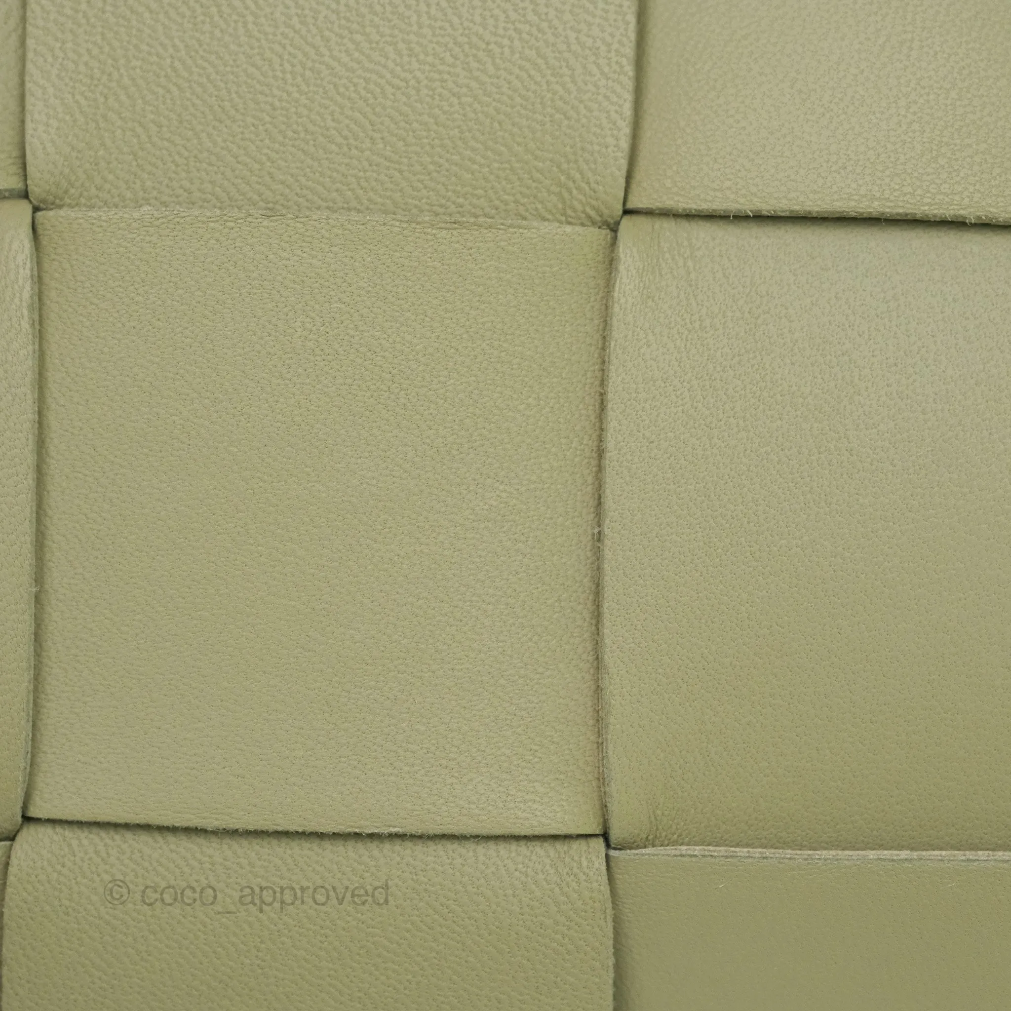 Bottega Veneta Brick Cassette Bag Olive Green Intrecciato Lambskin