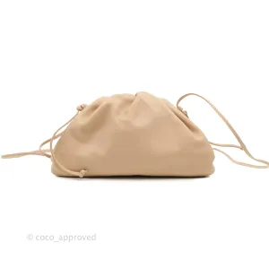Bottega Veneta Butter Calfskin The Mini Pouch Bordeaux Nude