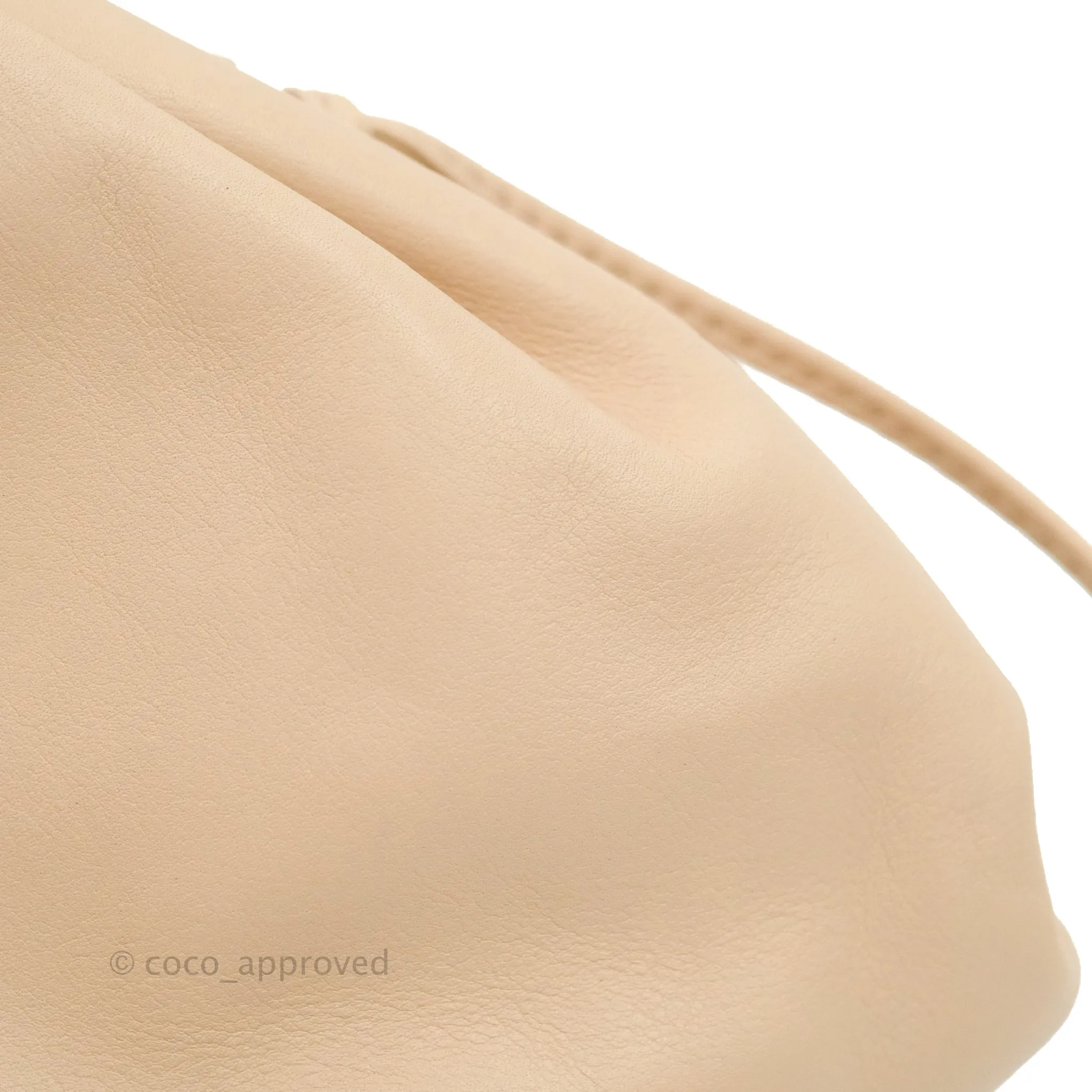 Bottega Veneta Butter Calfskin The Mini Pouch Bordeaux Nude