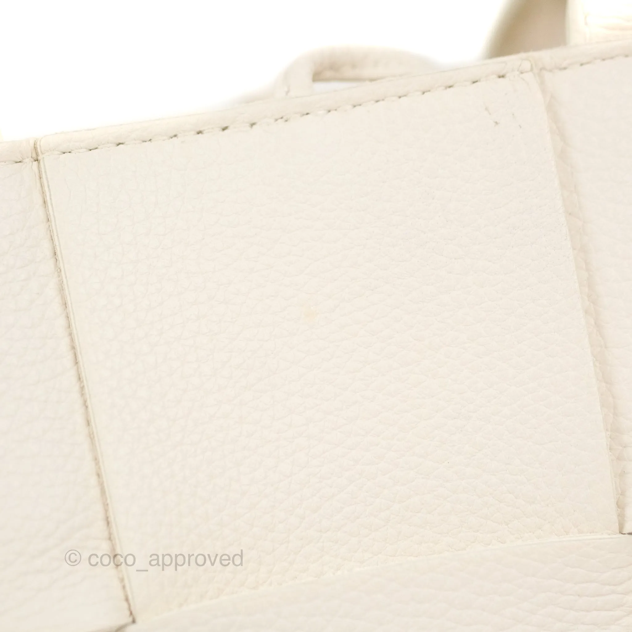 Bottega Veneta Candy Arco Tote Bag Micro Intreccio Grained Calfskin