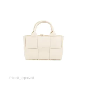 Bottega Veneta Candy Arco Tote Bag Micro Intreccio Grained Calfskin