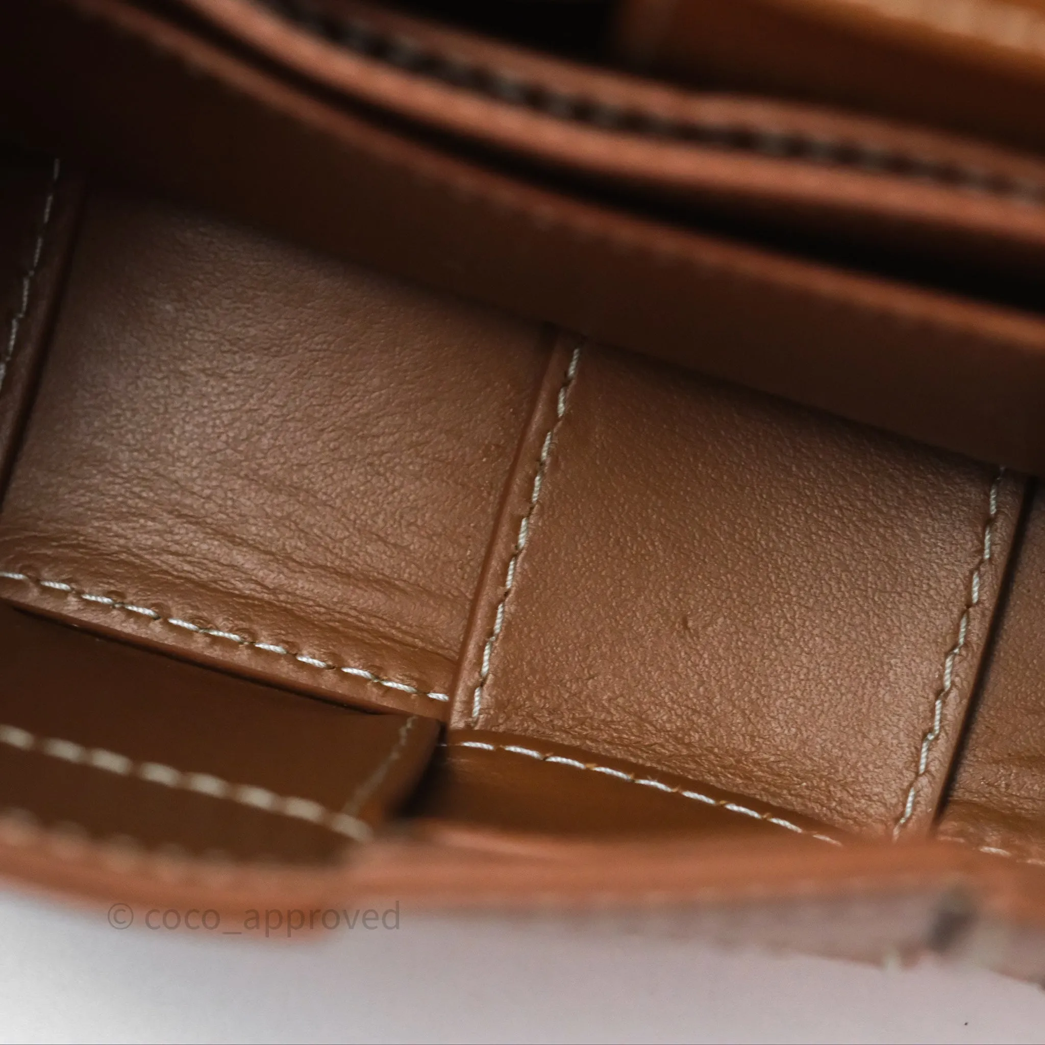 Bottega Veneta Cassette Belt Bag Intreccio Calfskin Wood/ Natural
