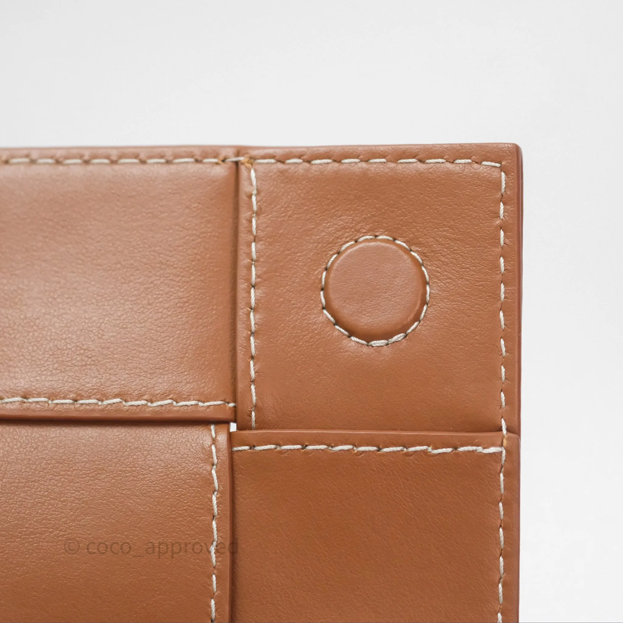 Bottega Veneta Cassette Belt Bag Intreccio Calfskin Wood/ Natural