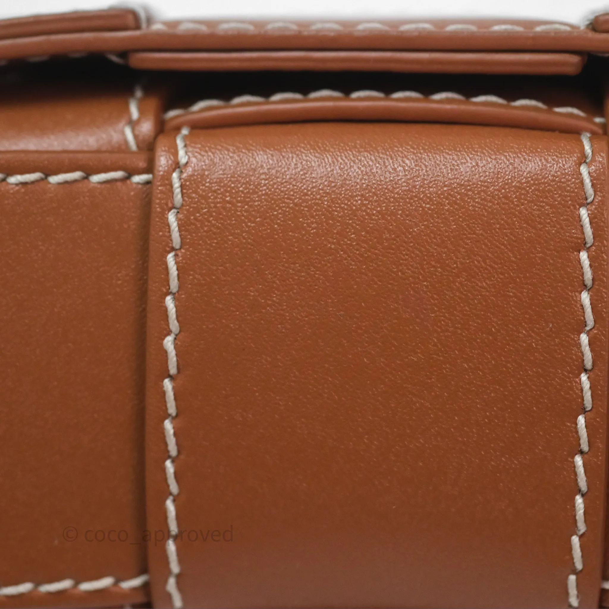Bottega Veneta Cassette Belt Bag Intreccio Calfskin Wood/ Natural