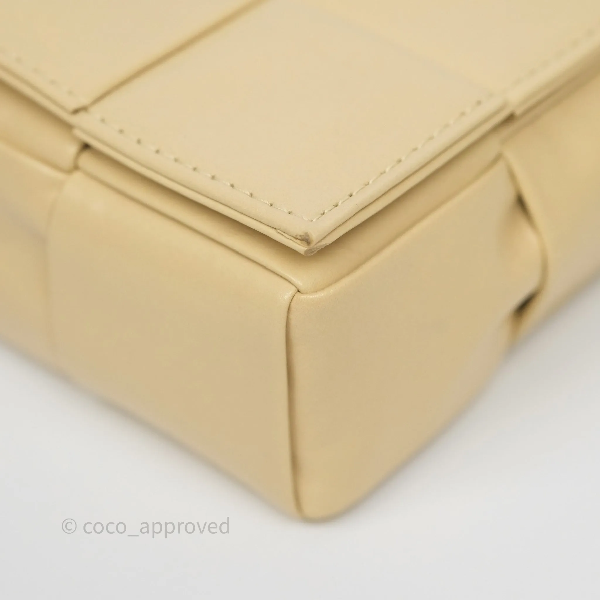 Bottega Veneta Cassette Mini Bag Porridge Calfskin