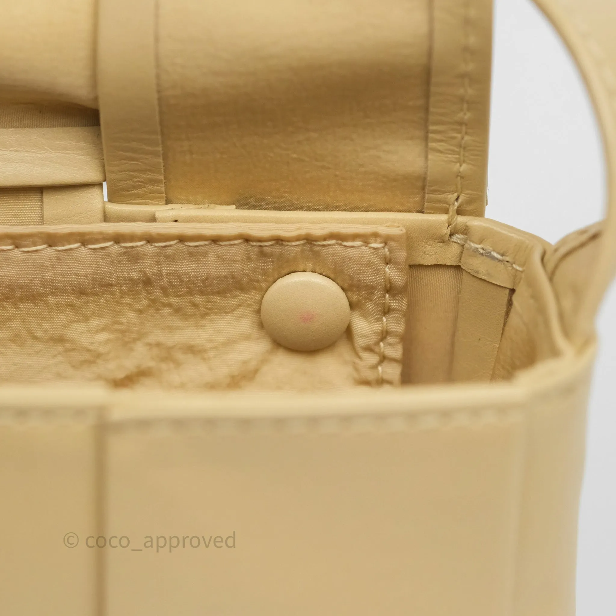 Bottega Veneta Cassette Mini Bag Porridge Calfskin