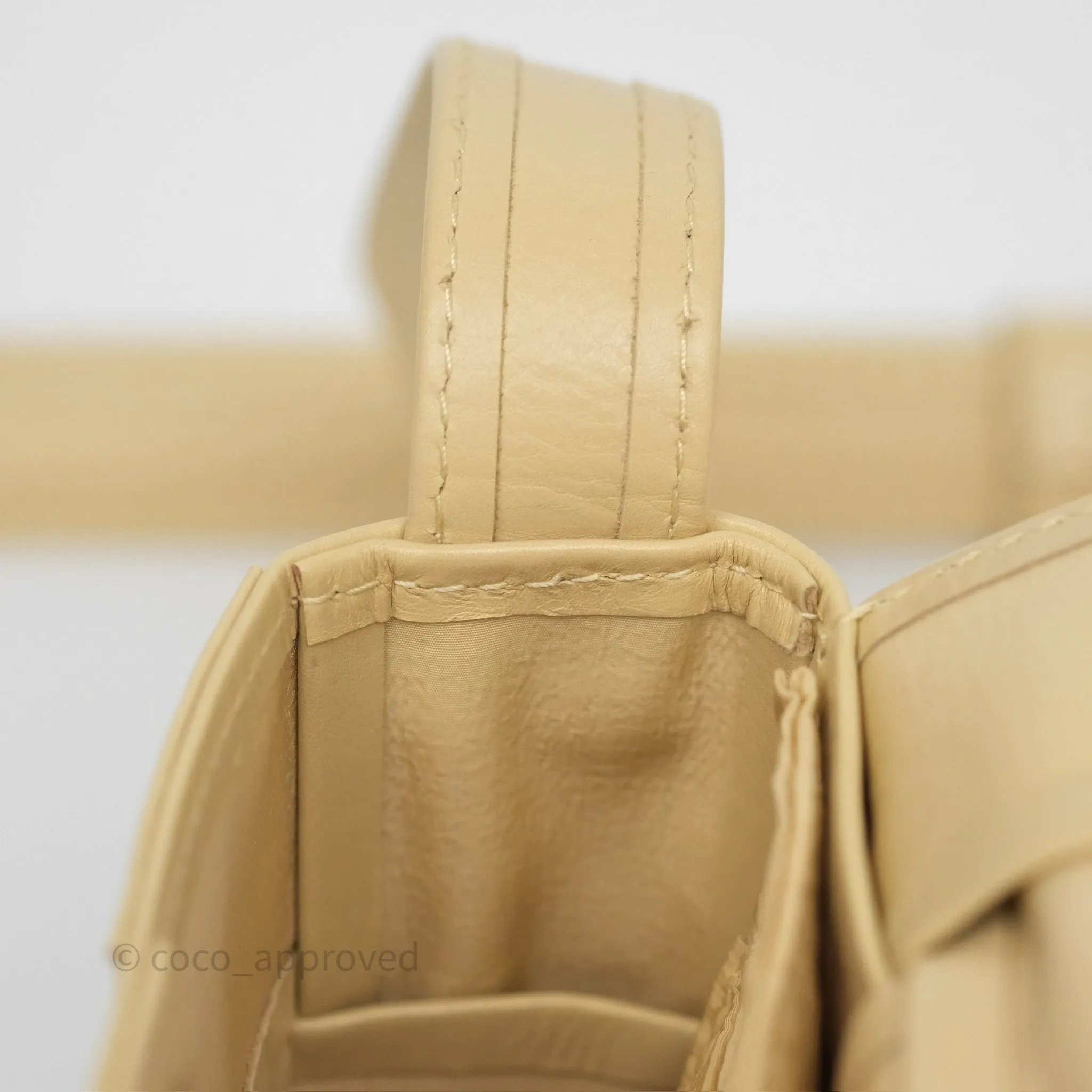 Bottega Veneta Cassette Mini Bag Porridge Calfskin