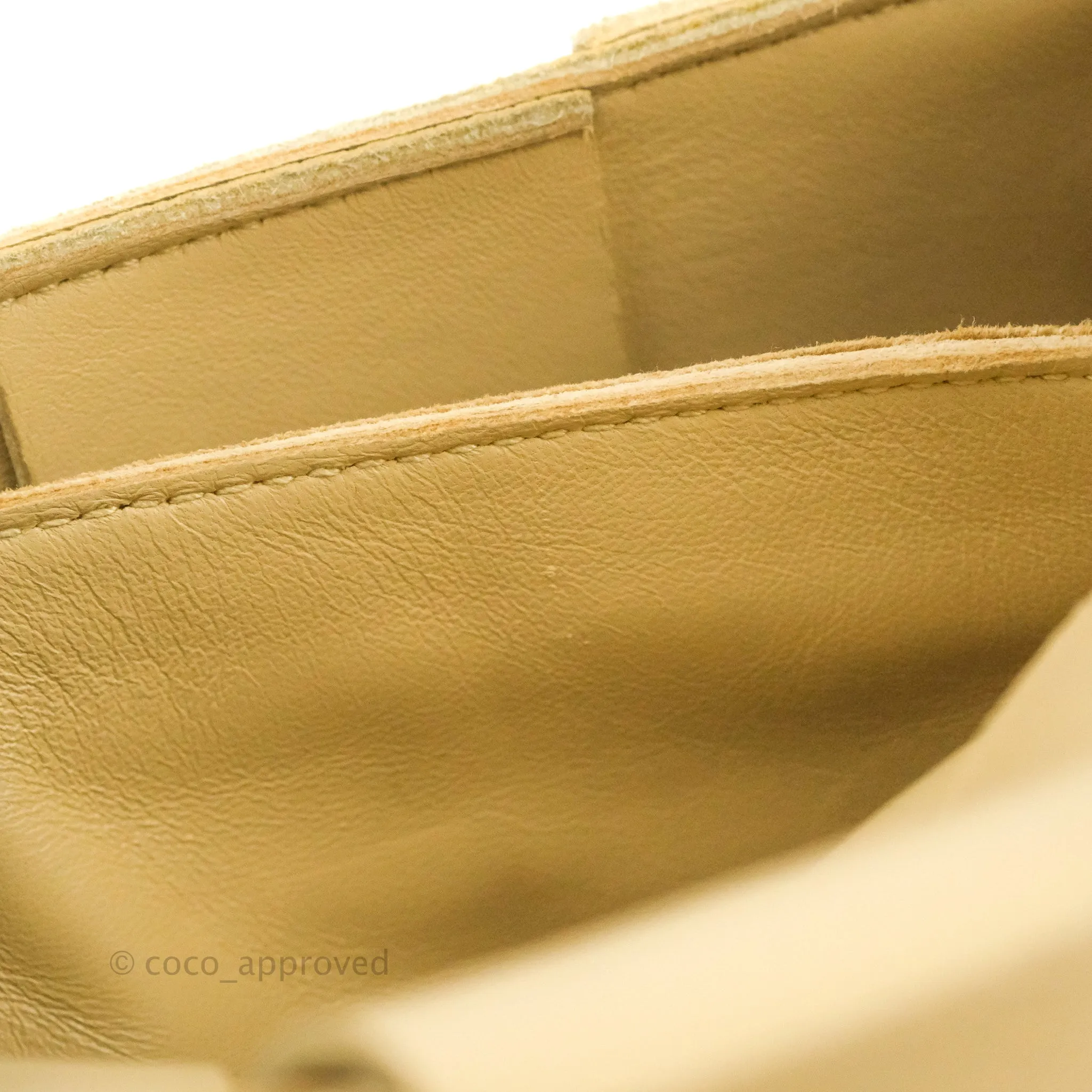 Bottega Veneta Cassette Shoulder Bag Intreccio Porridge Grained Calfskin Gold Hardware