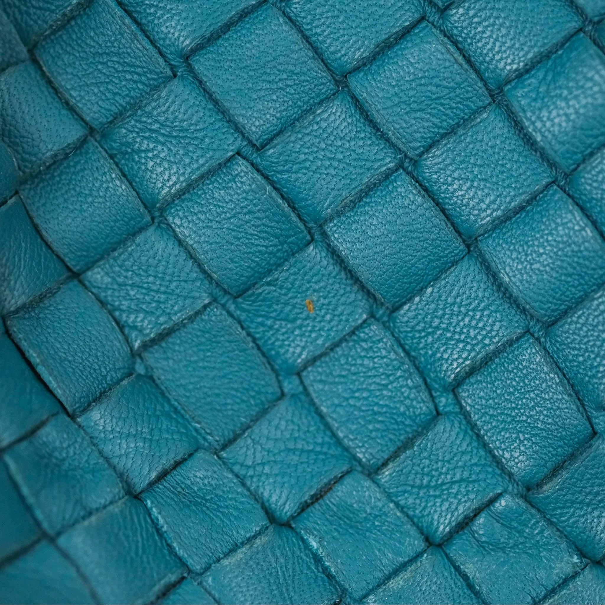Bottega Veneta Large Cesta Tote Intrecciato Teal
