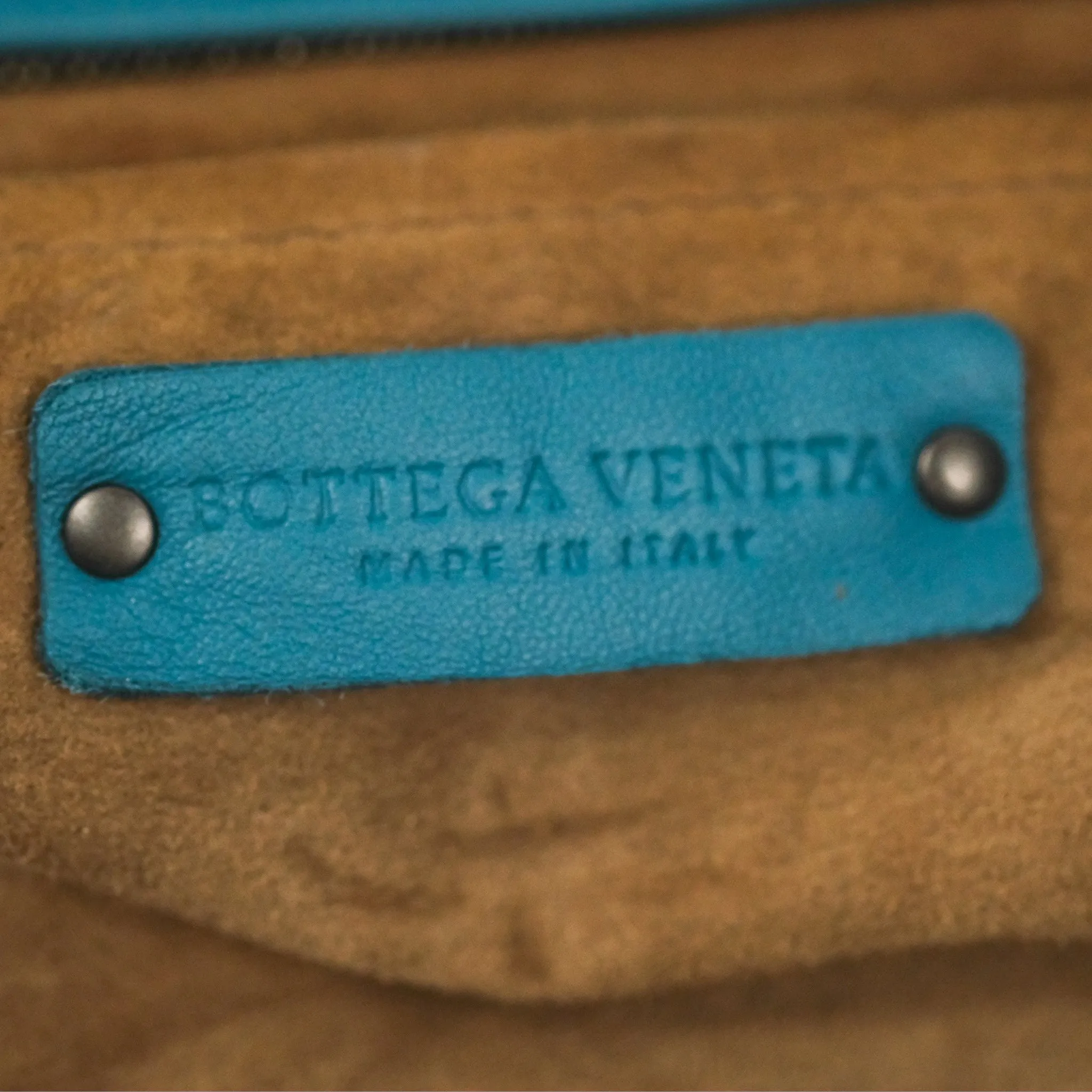 Bottega Veneta Large Cesta Tote Intrecciato Teal