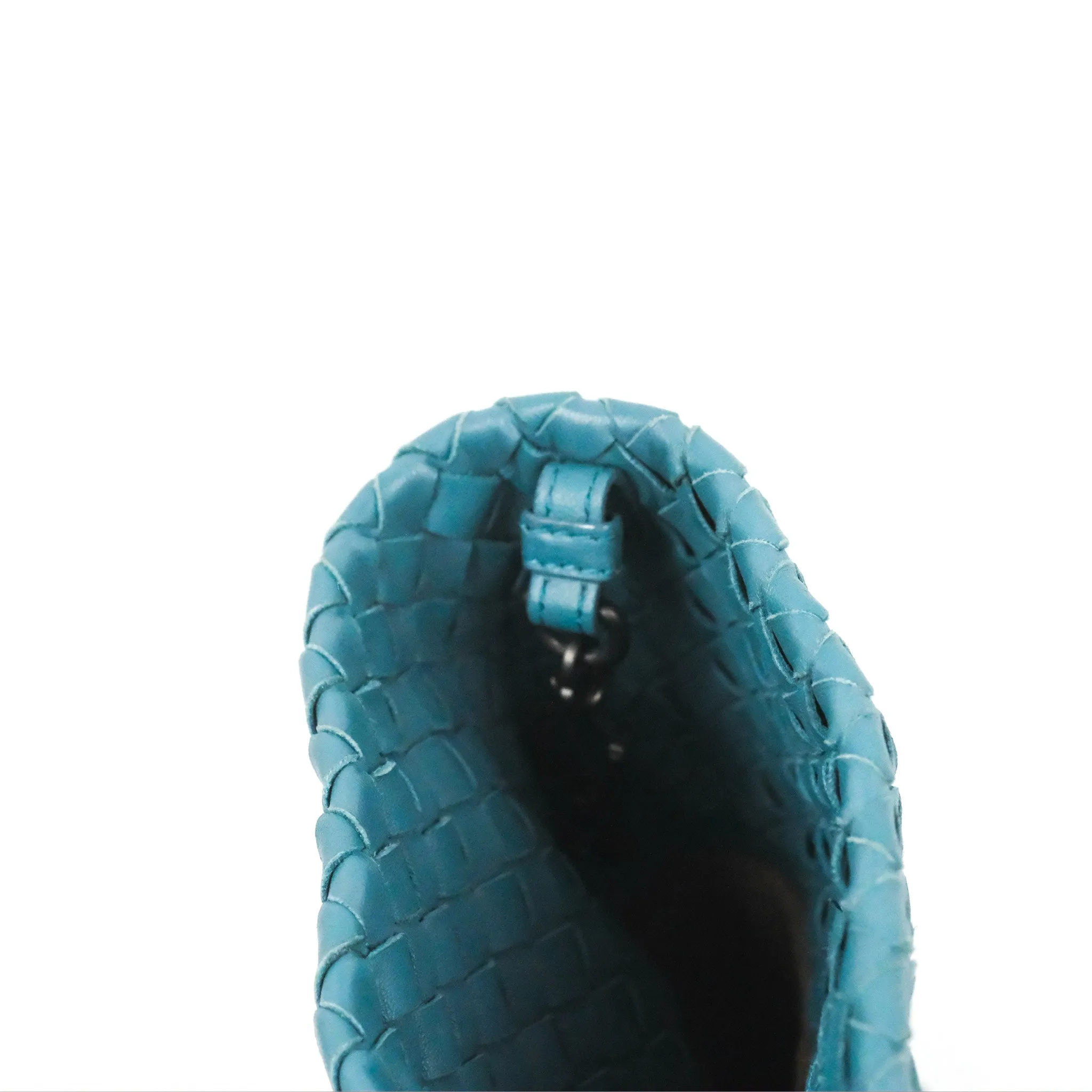 Bottega Veneta Large Cesta Tote Intrecciato Teal