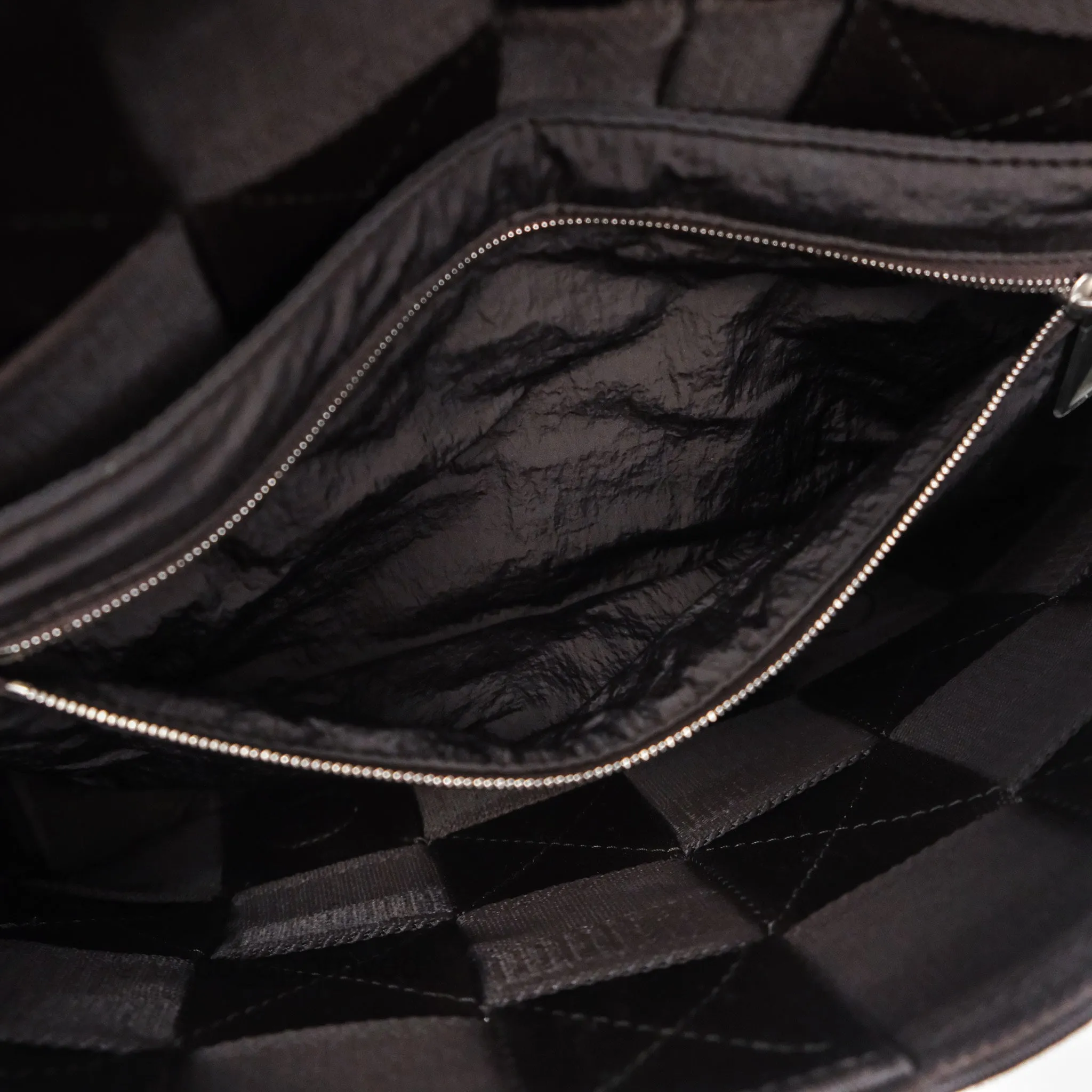 Bottega Veneta Maxi Webbing Cassette Bag Dark Brown