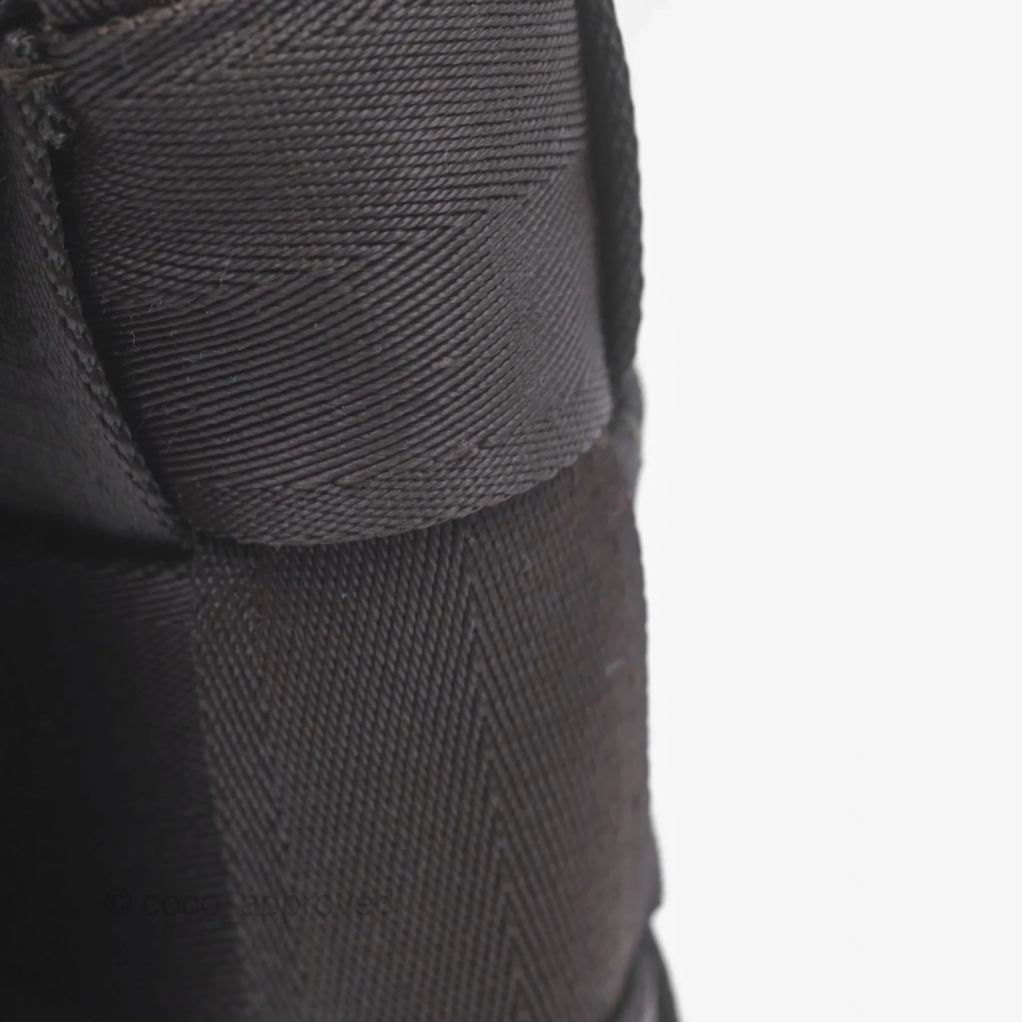 Bottega Veneta Maxi Webbing Cassette Bag Dark Brown