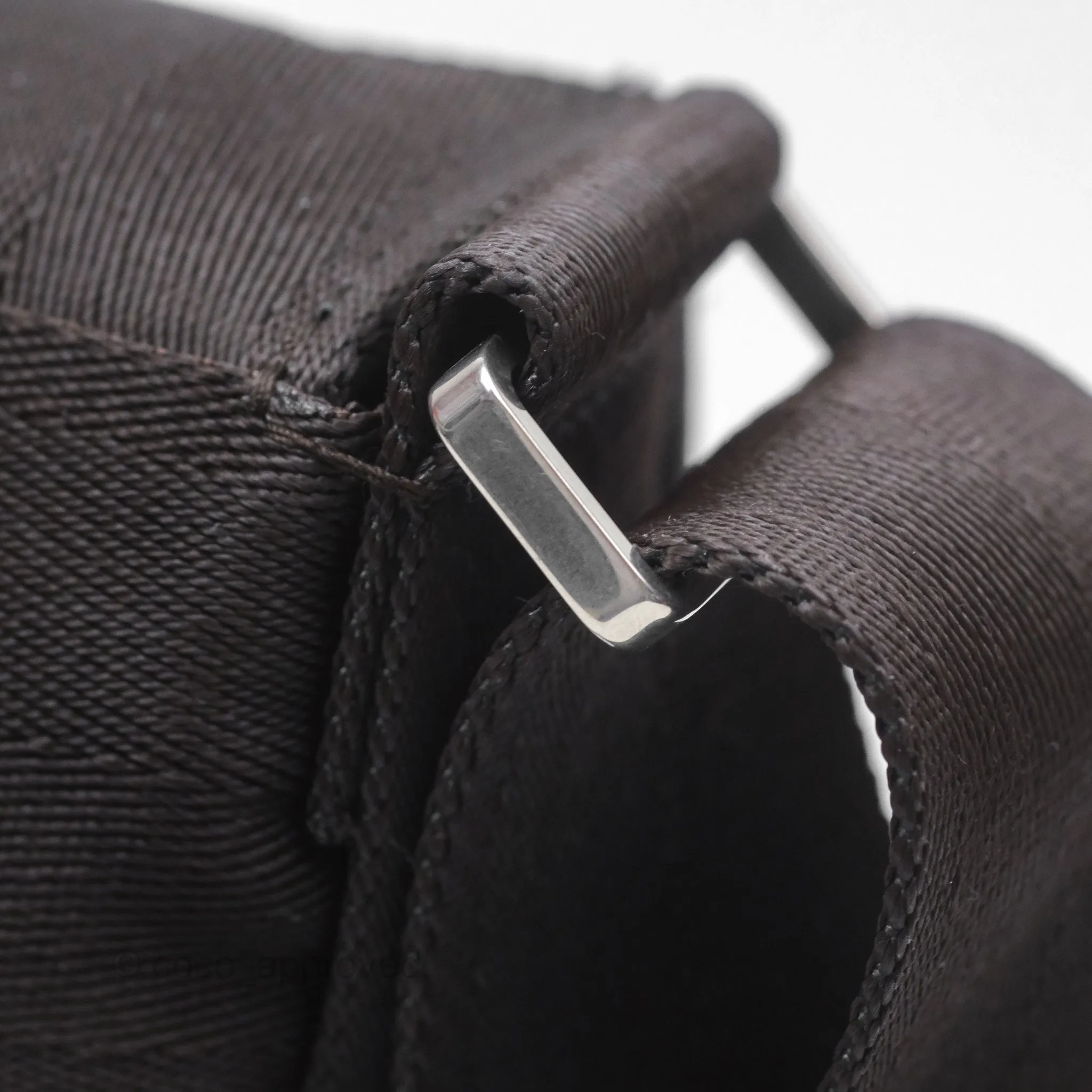 Bottega Veneta Maxi Webbing Cassette Bag Dark Brown