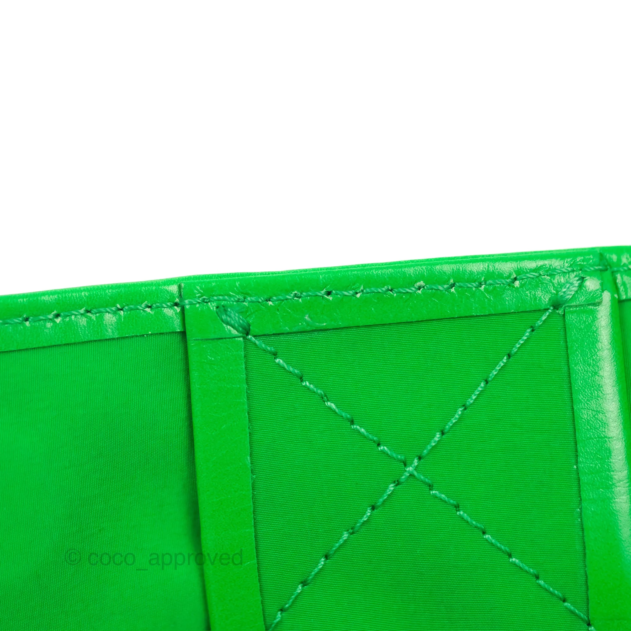 Bottega Veneta Mini Cassette Belt Bag Parakeet Intreccio Leather