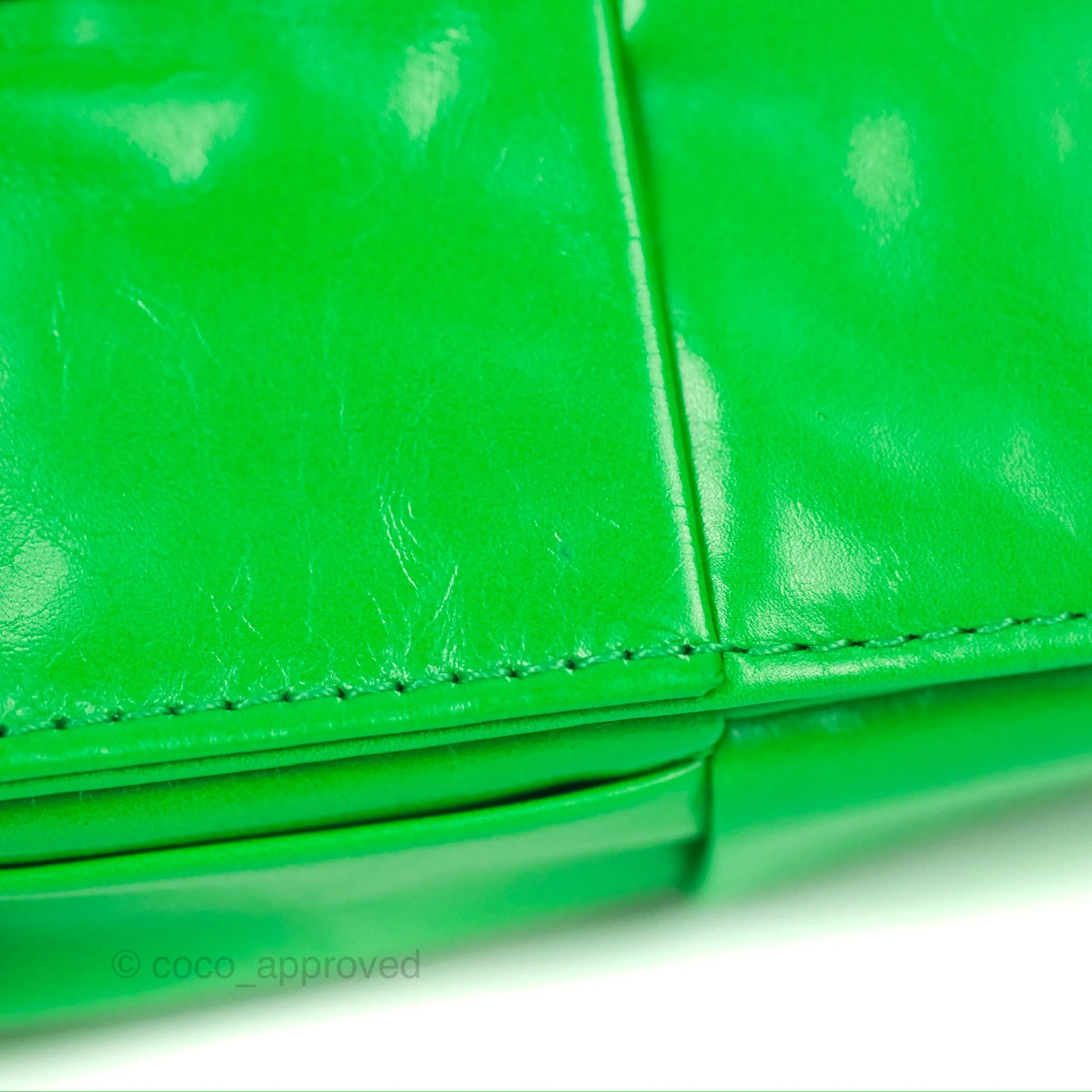 Bottega Veneta Mini Cassette Belt Bag Parakeet Intreccio Leather