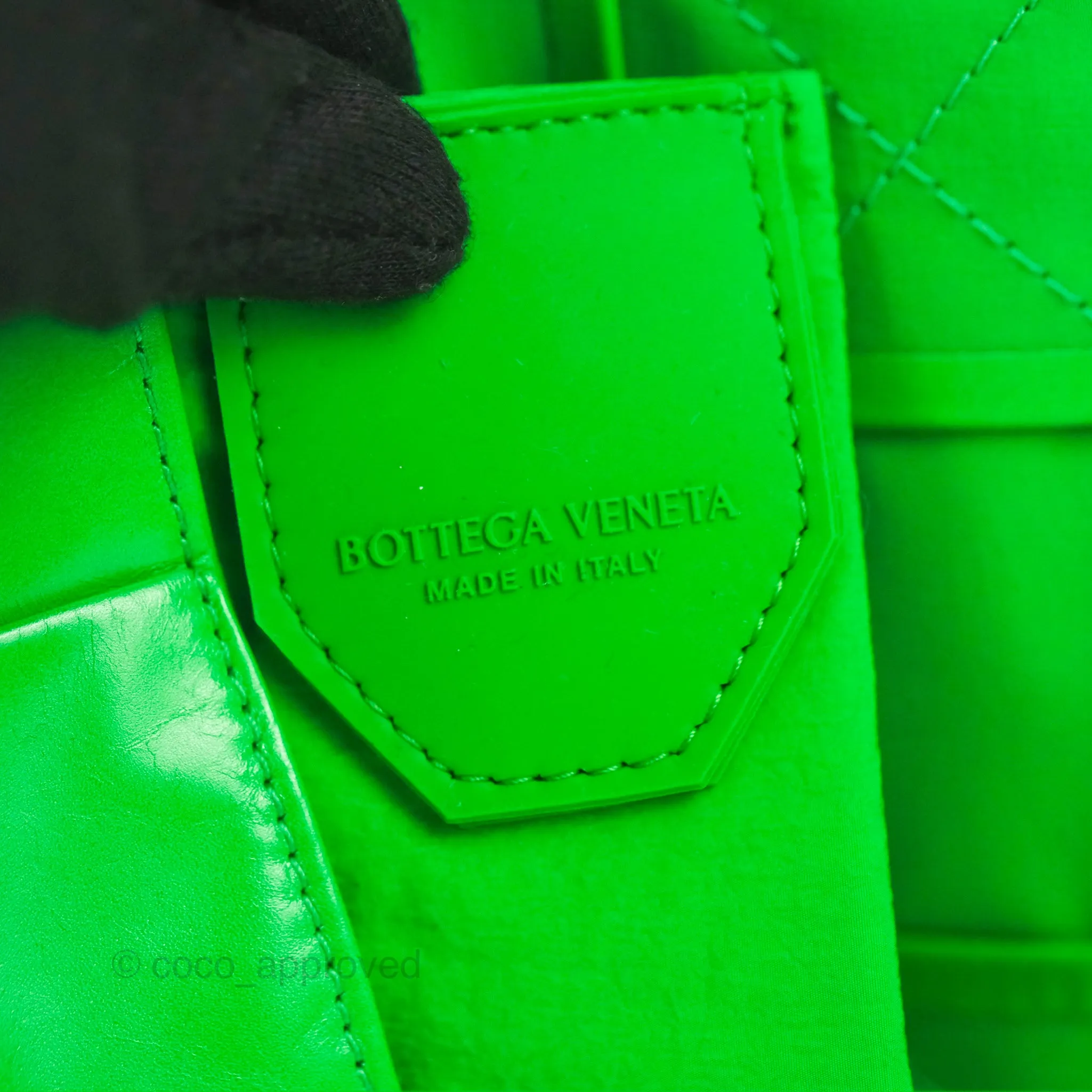 Bottega Veneta Mini Cassette Belt Bag Parakeet Intreccio Leather
