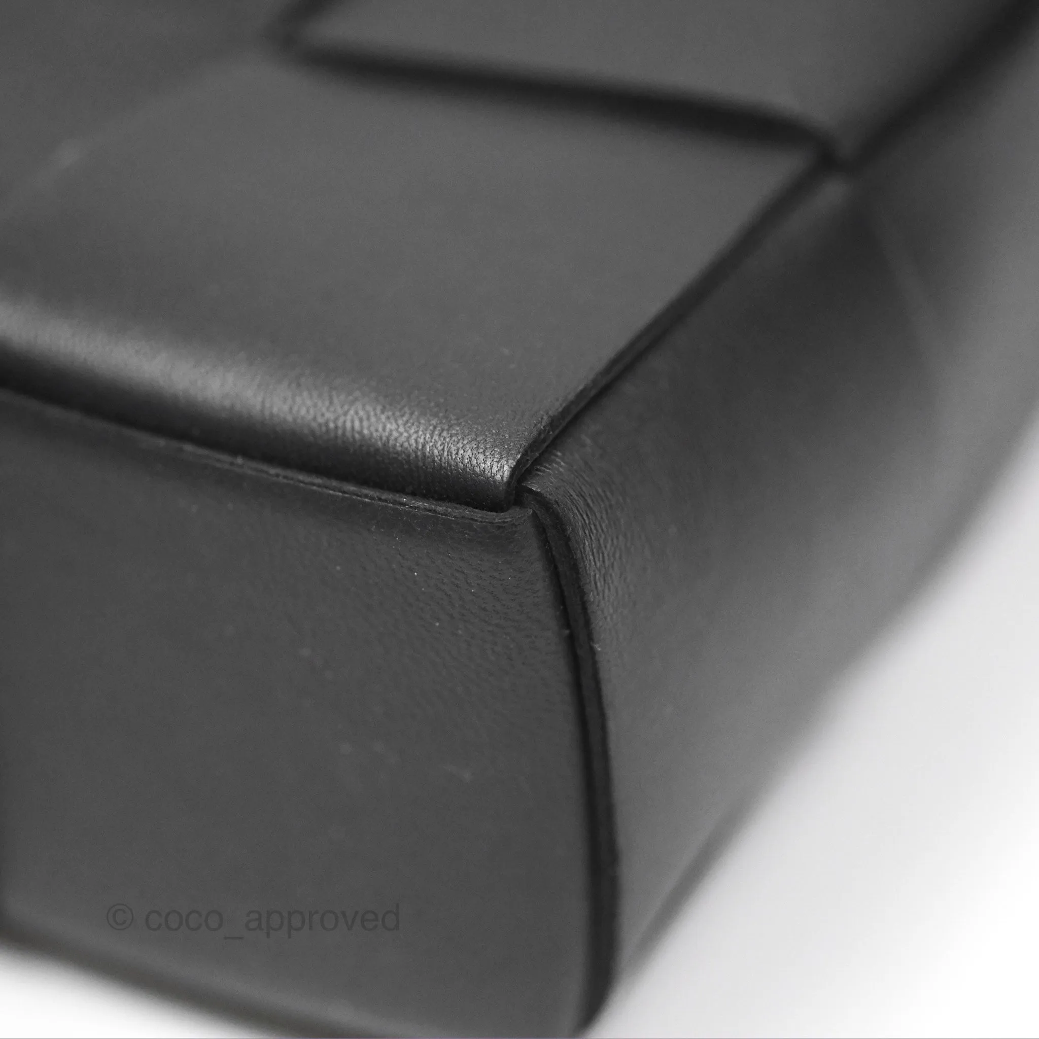 Bottega Veneta Mini Cassette Tote Bag Black