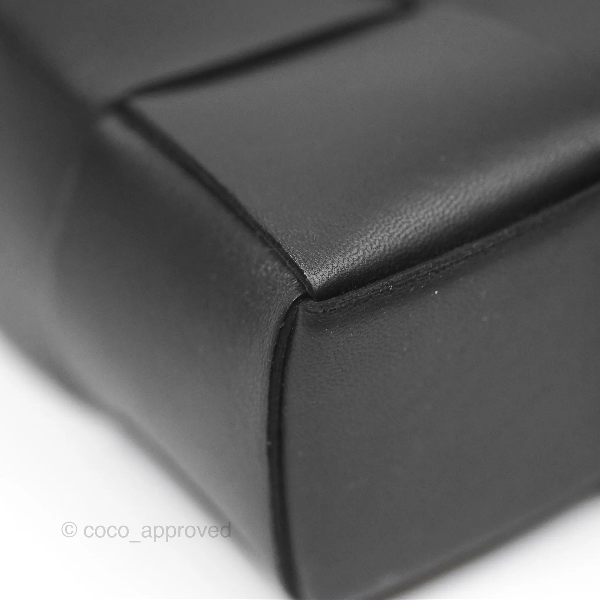 Bottega Veneta Mini Cassette Tote Bag Black