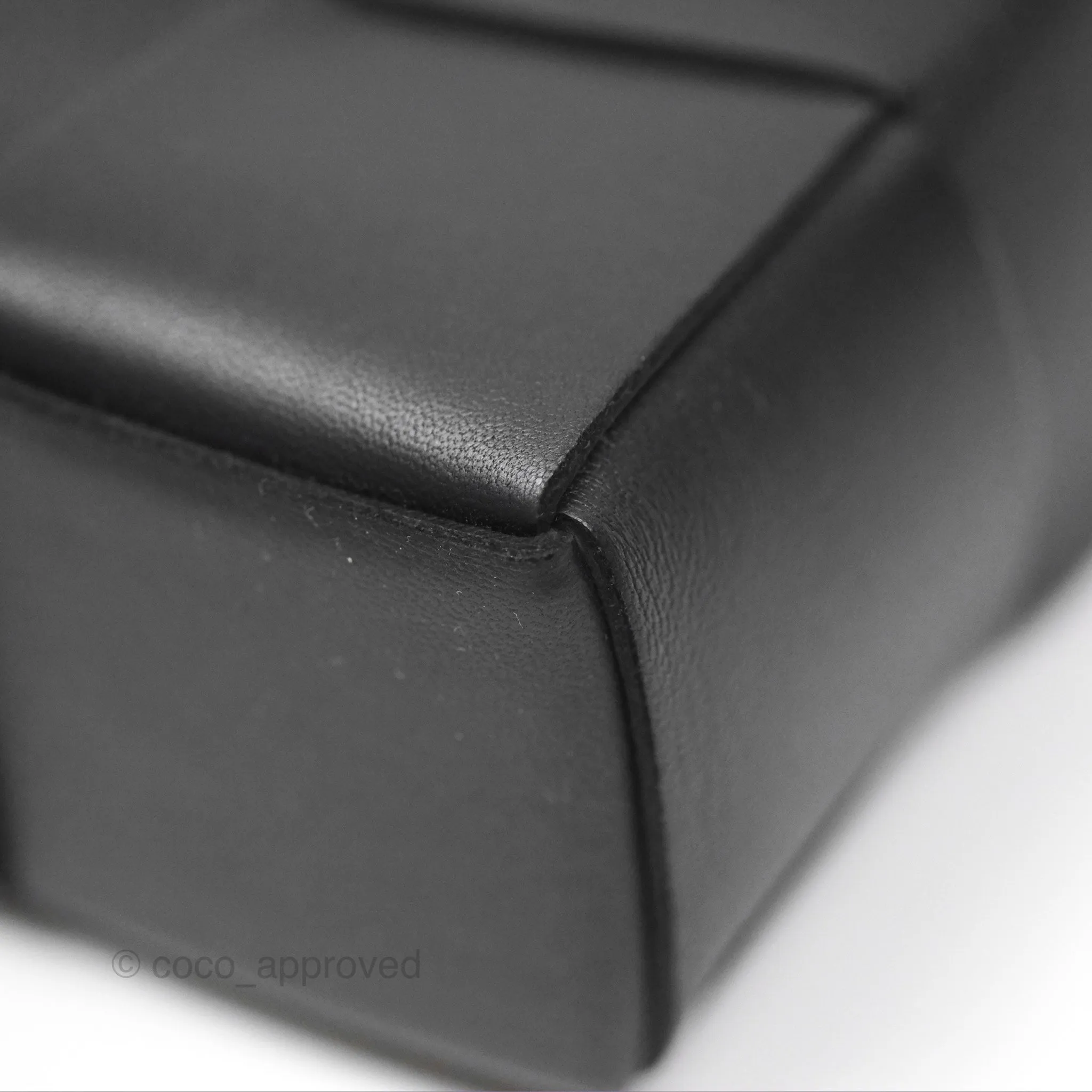 Bottega Veneta Mini Cassette Tote Bag Black