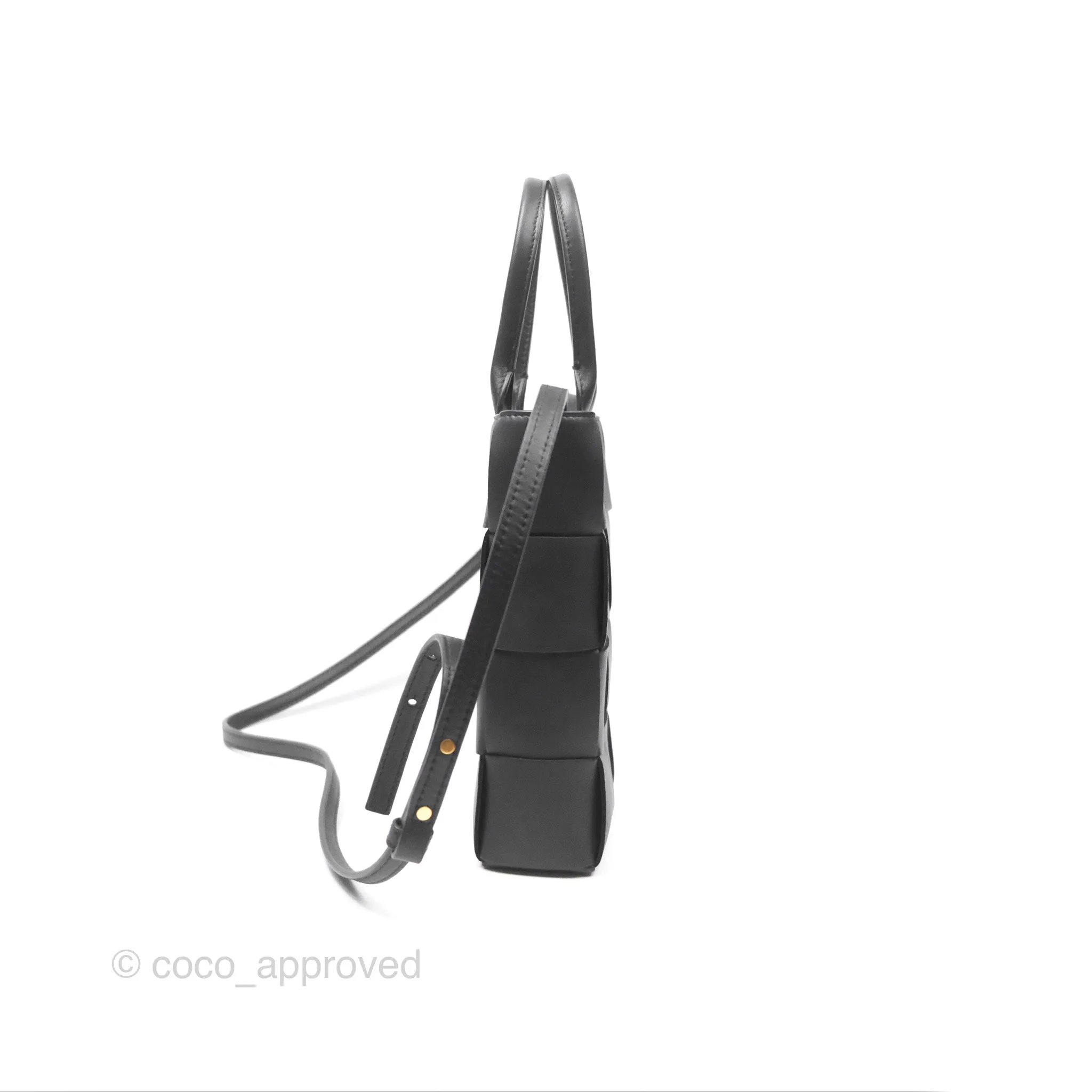 Bottega Veneta Mini Cassette Tote Bag Black
