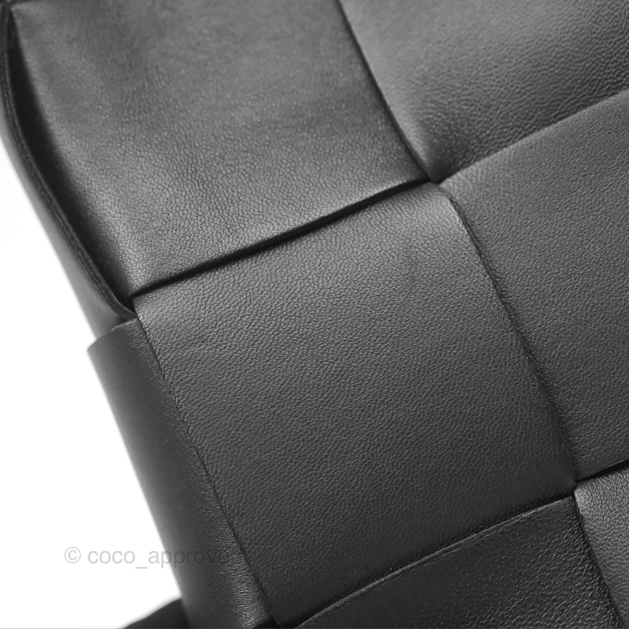 Bottega Veneta Mini Cassette Tote Bag Black
