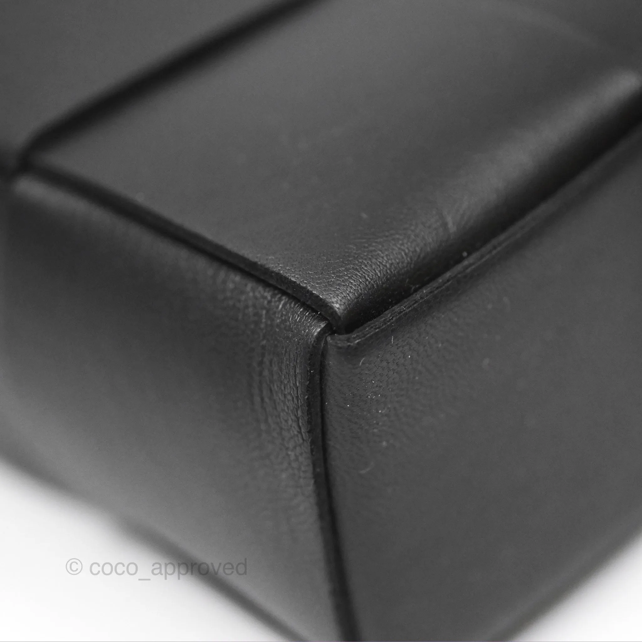Bottega Veneta Mini Cassette Tote Bag Black