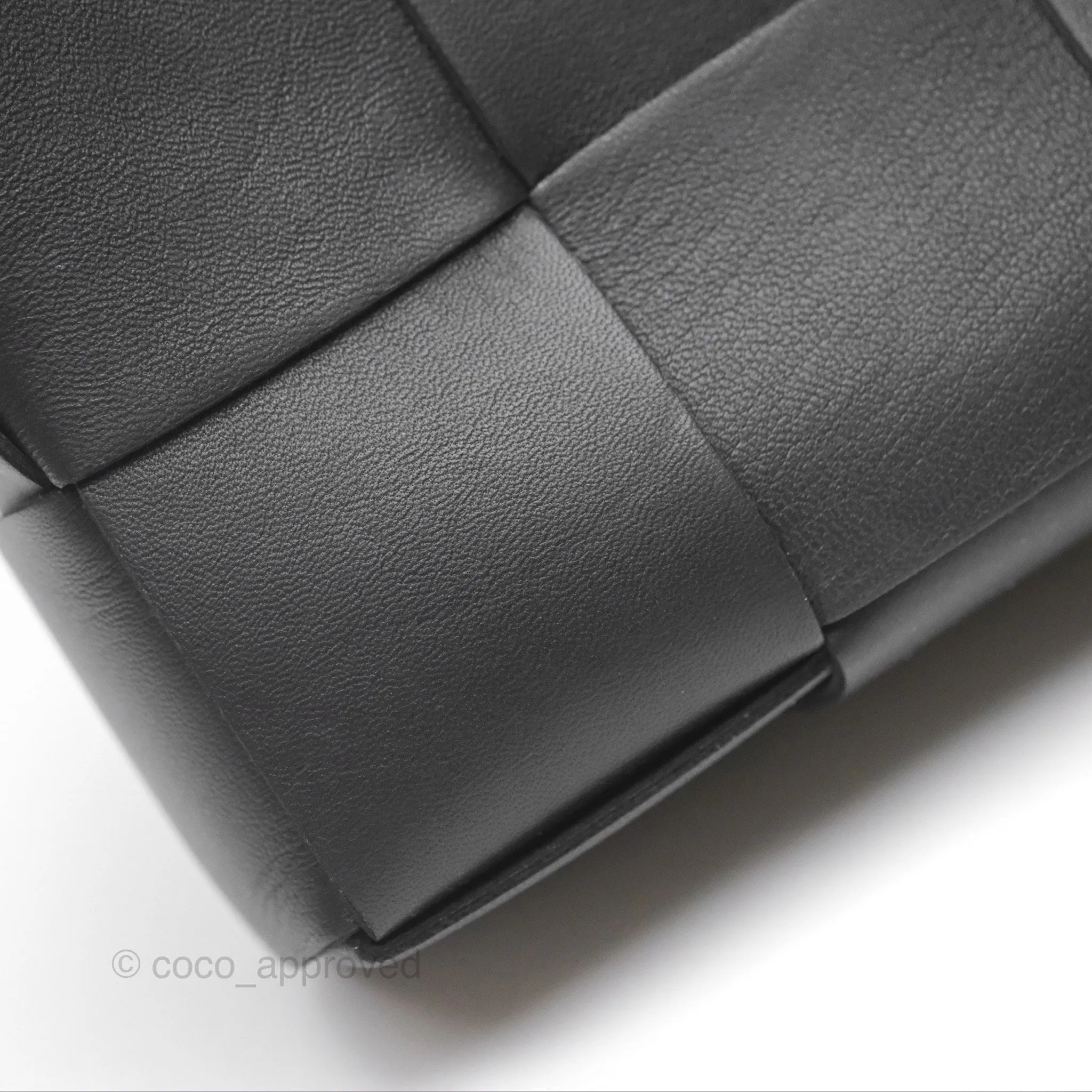 Bottega Veneta Mini Cassette Tote Bag Black