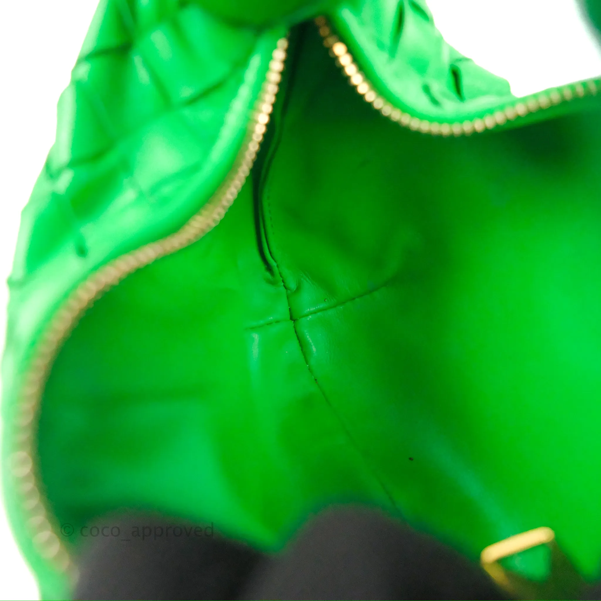 Bottega Veneta Mini Jodie Bag Green Intrecciato Lambskin