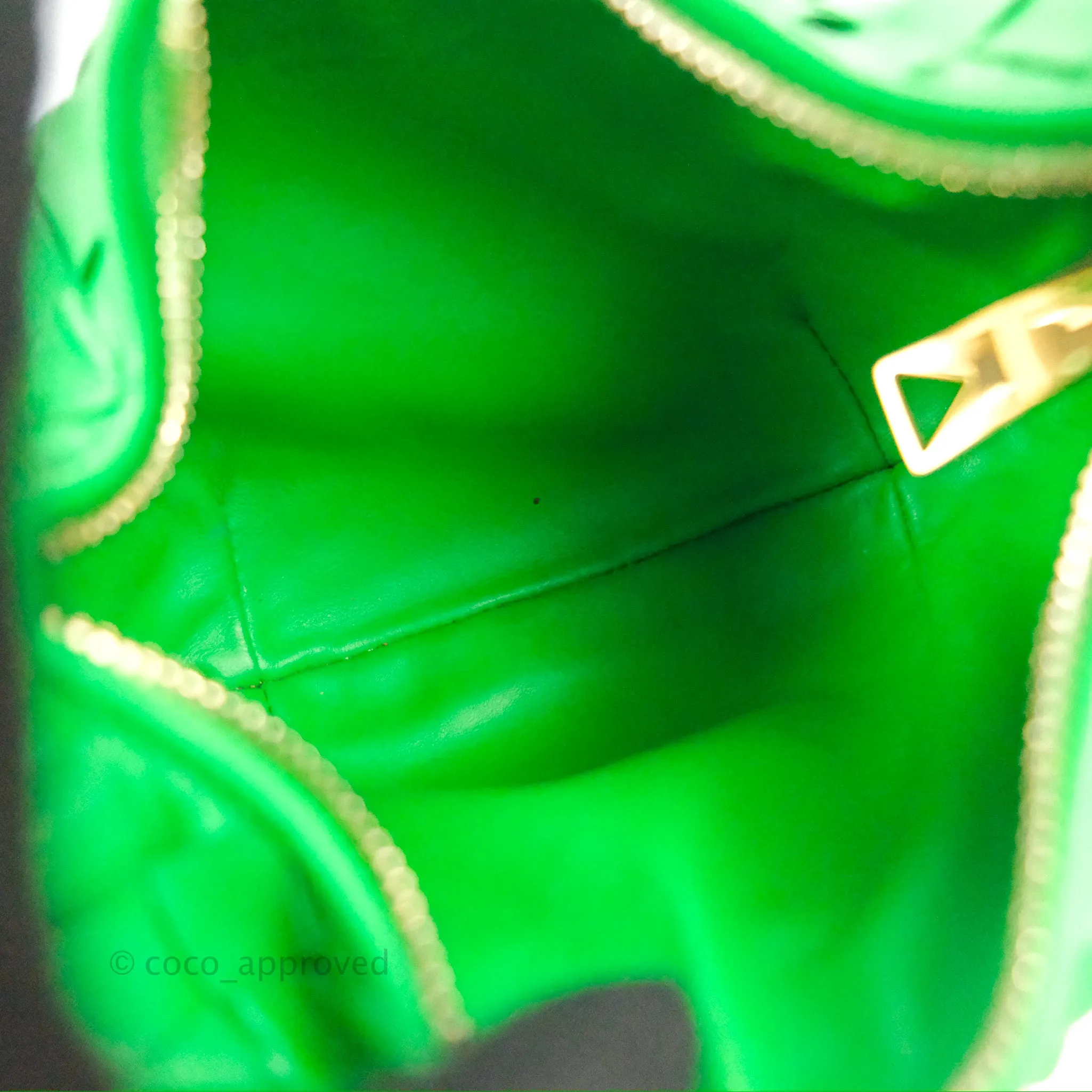 Bottega Veneta Mini Jodie Bag Green Intrecciato Lambskin