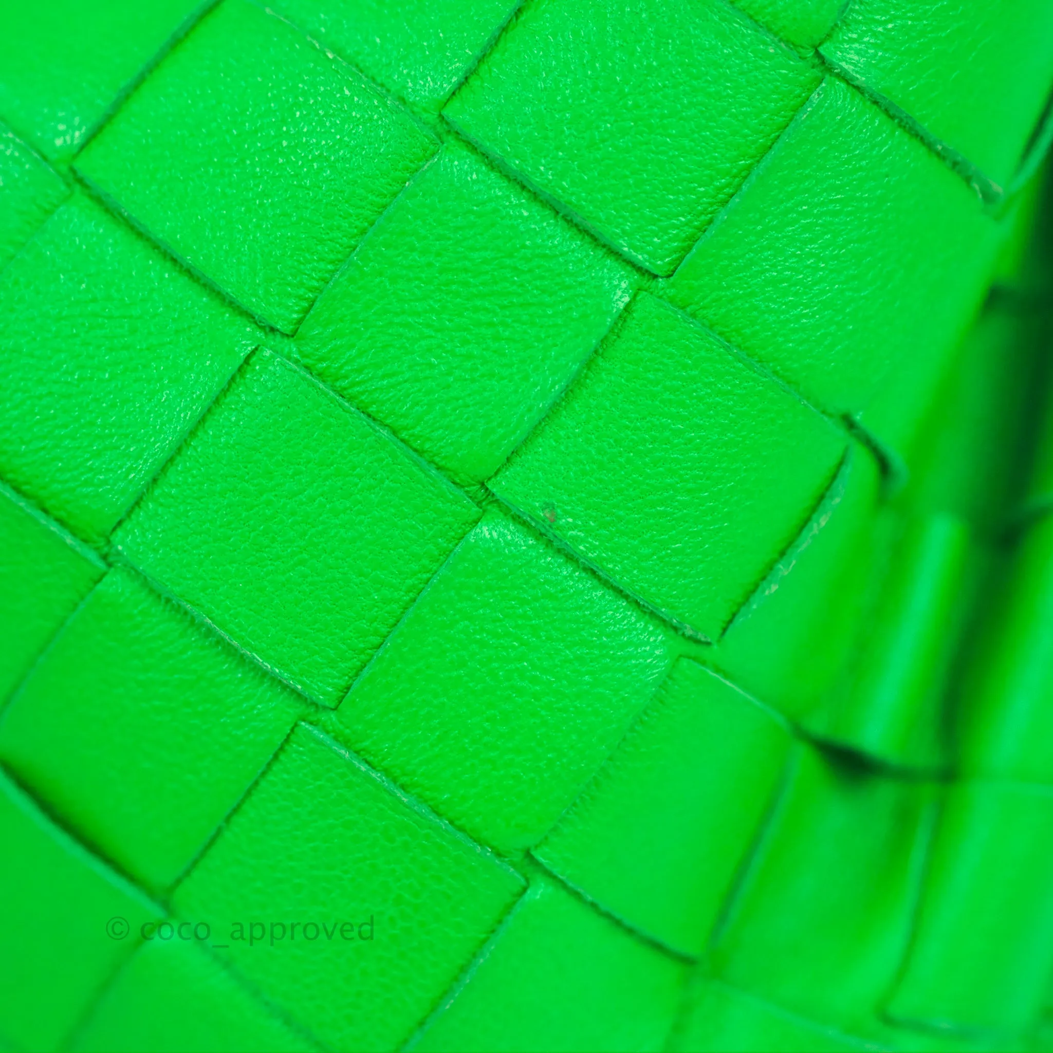 Bottega Veneta Mini Jodie Bag Green Intrecciato Lambskin