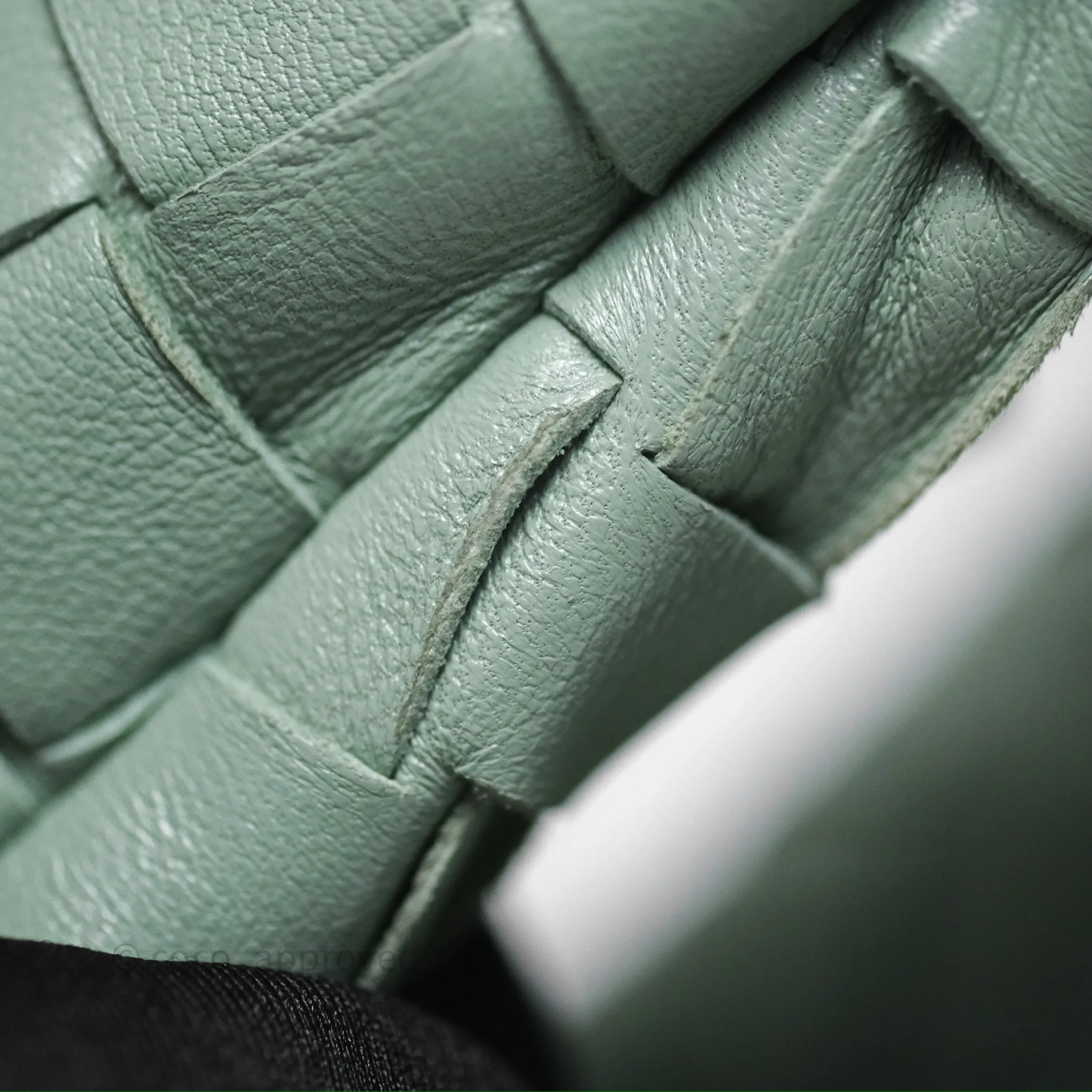 Bottega Veneta Mini Jodie Bag Intrecciato Green Lambskin Gold Hardware
