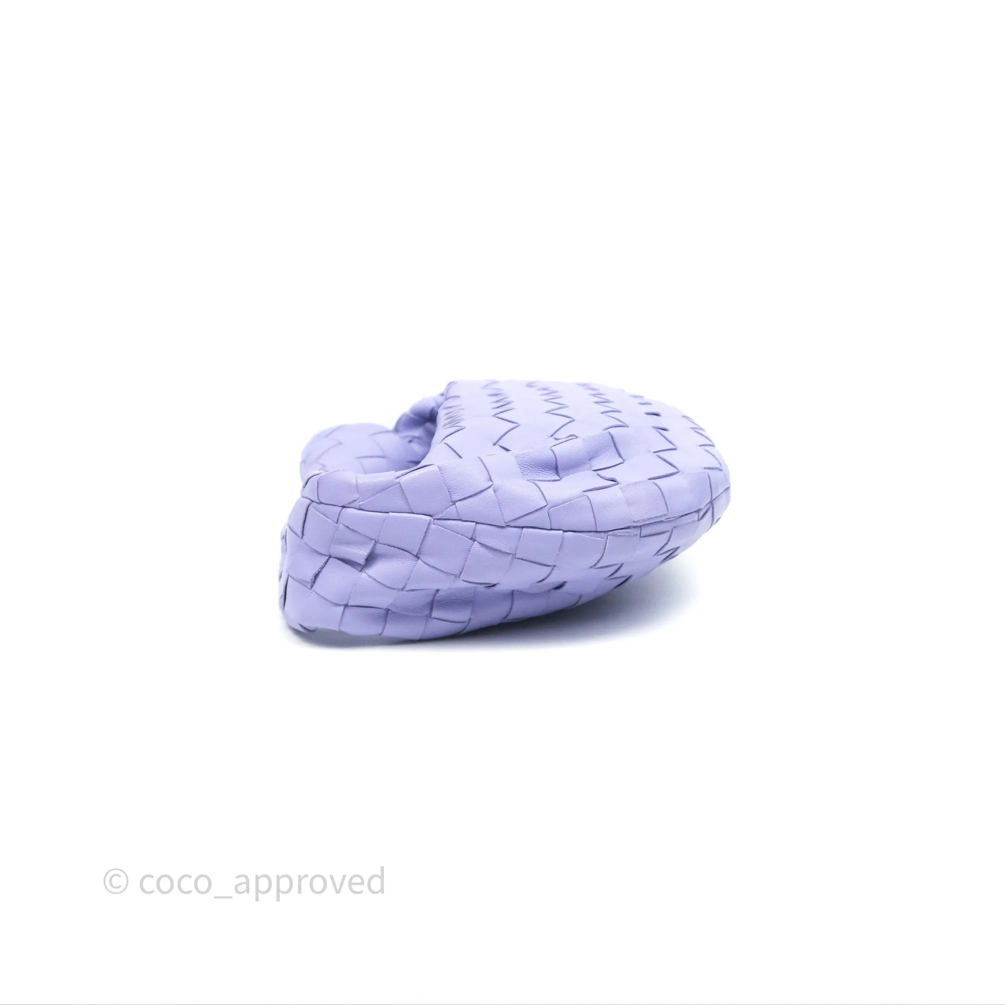 Bottega Veneta Mini Jodie Bag Purple Intrecciato Lambskin