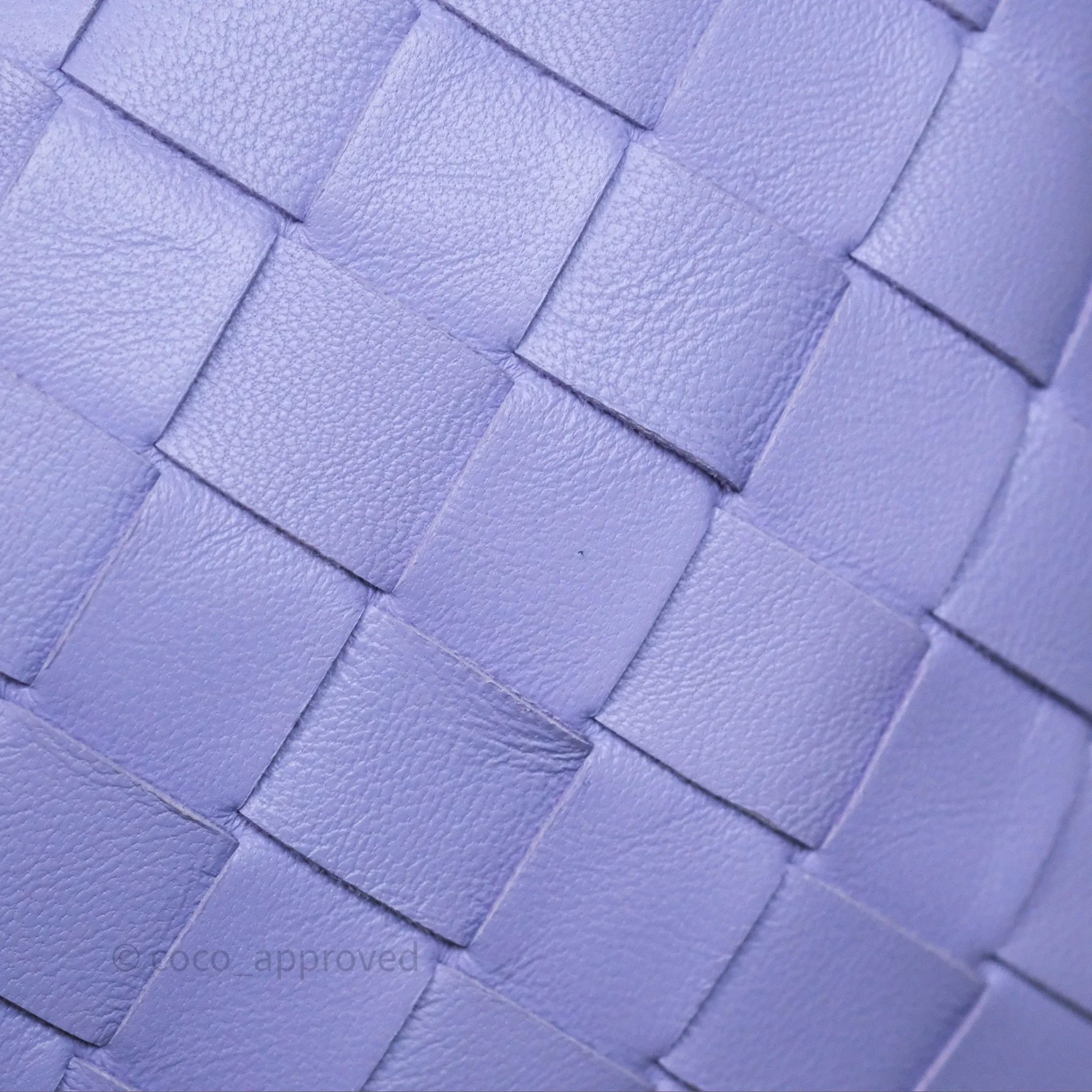 Bottega Veneta Mini Jodie Bag Purple Intrecciato Lambskin