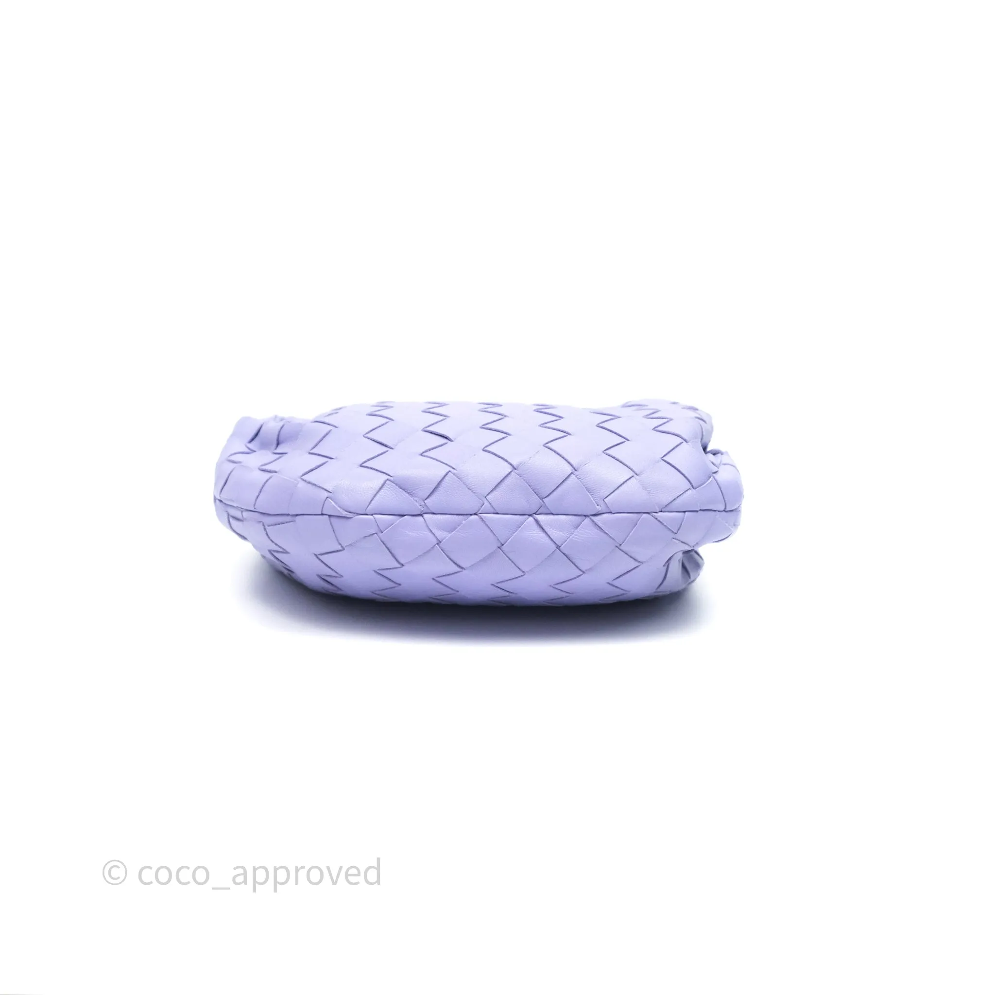Bottega Veneta Mini Jodie Bag Purple Intrecciato Lambskin