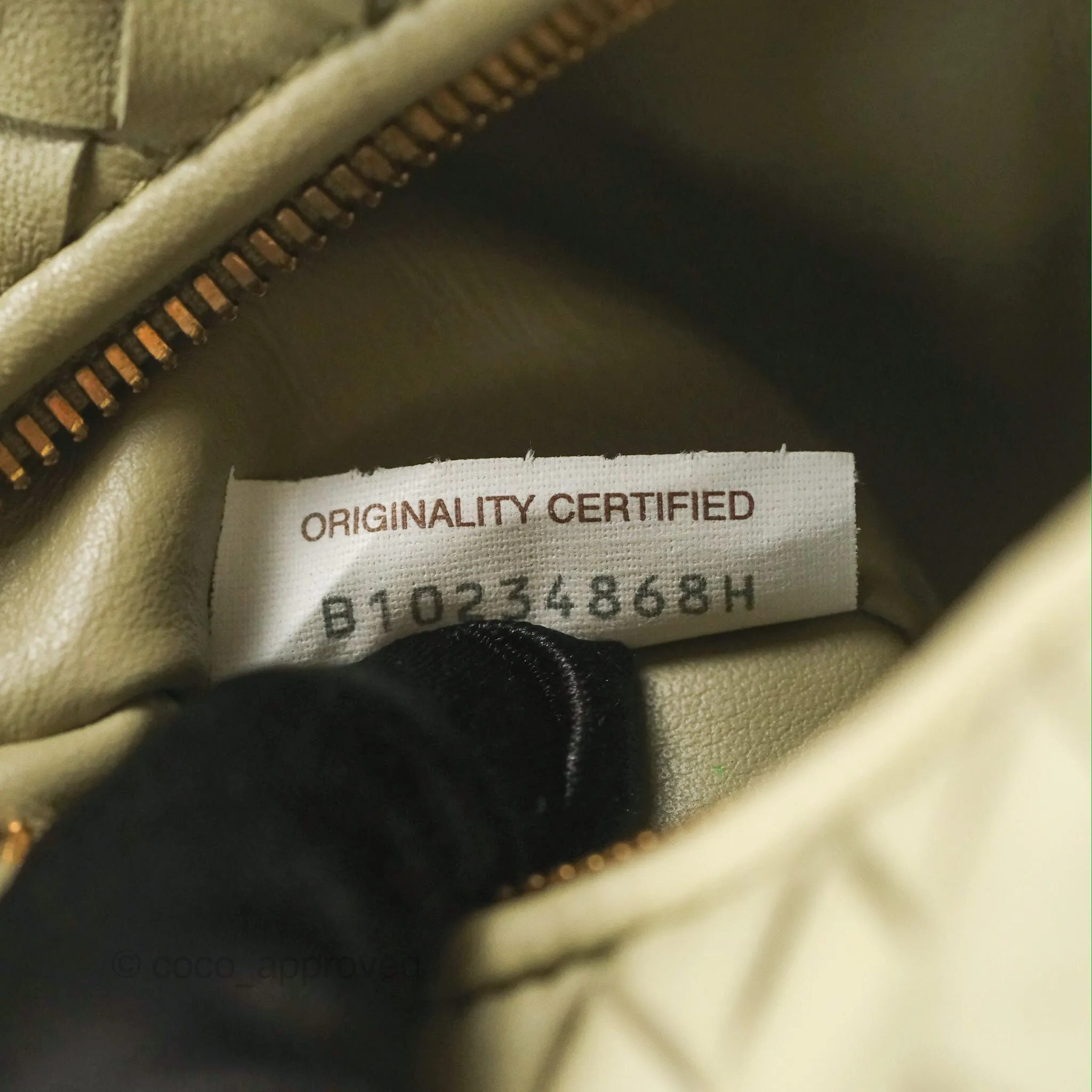 Bottega Veneta Mini Jodie Bag Travertine Intrecciato Lambskin
