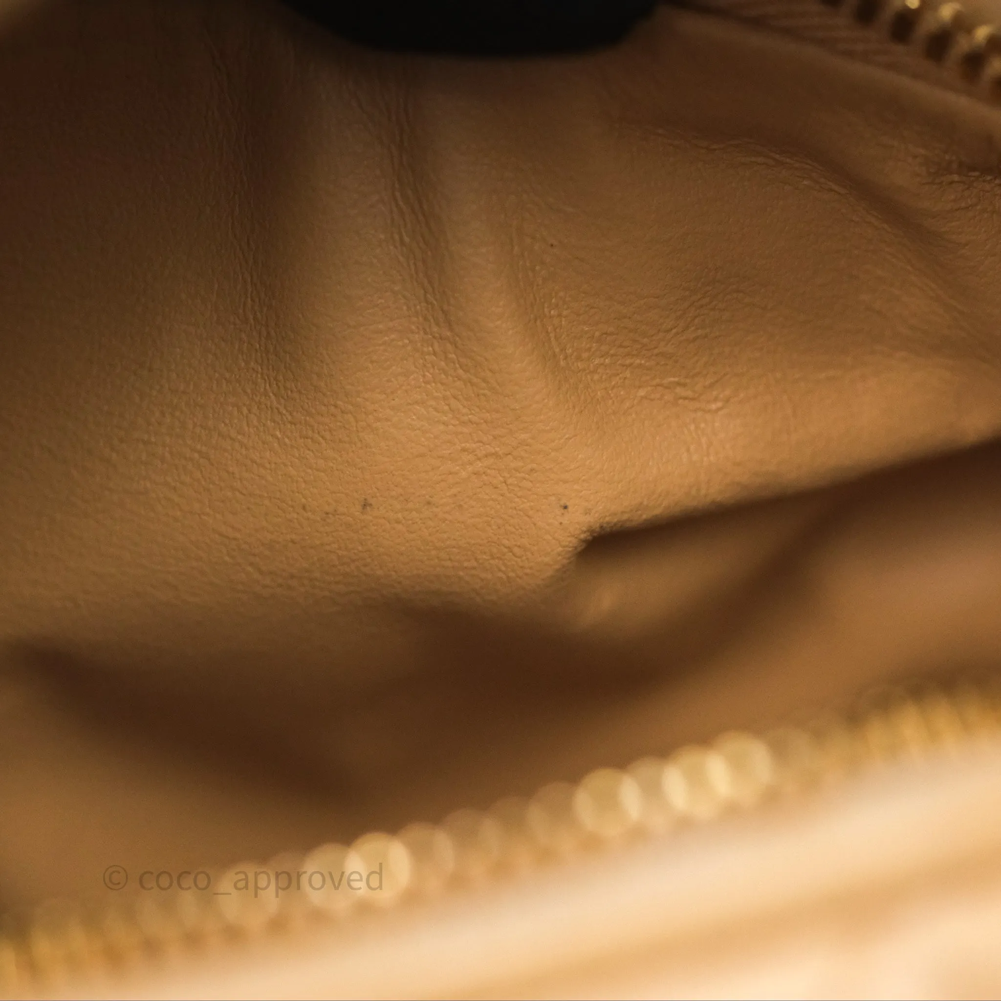 Bottega Veneta Mini Jodie Clutch Bag Intrecciato Almond Lambskin Gold Hardware