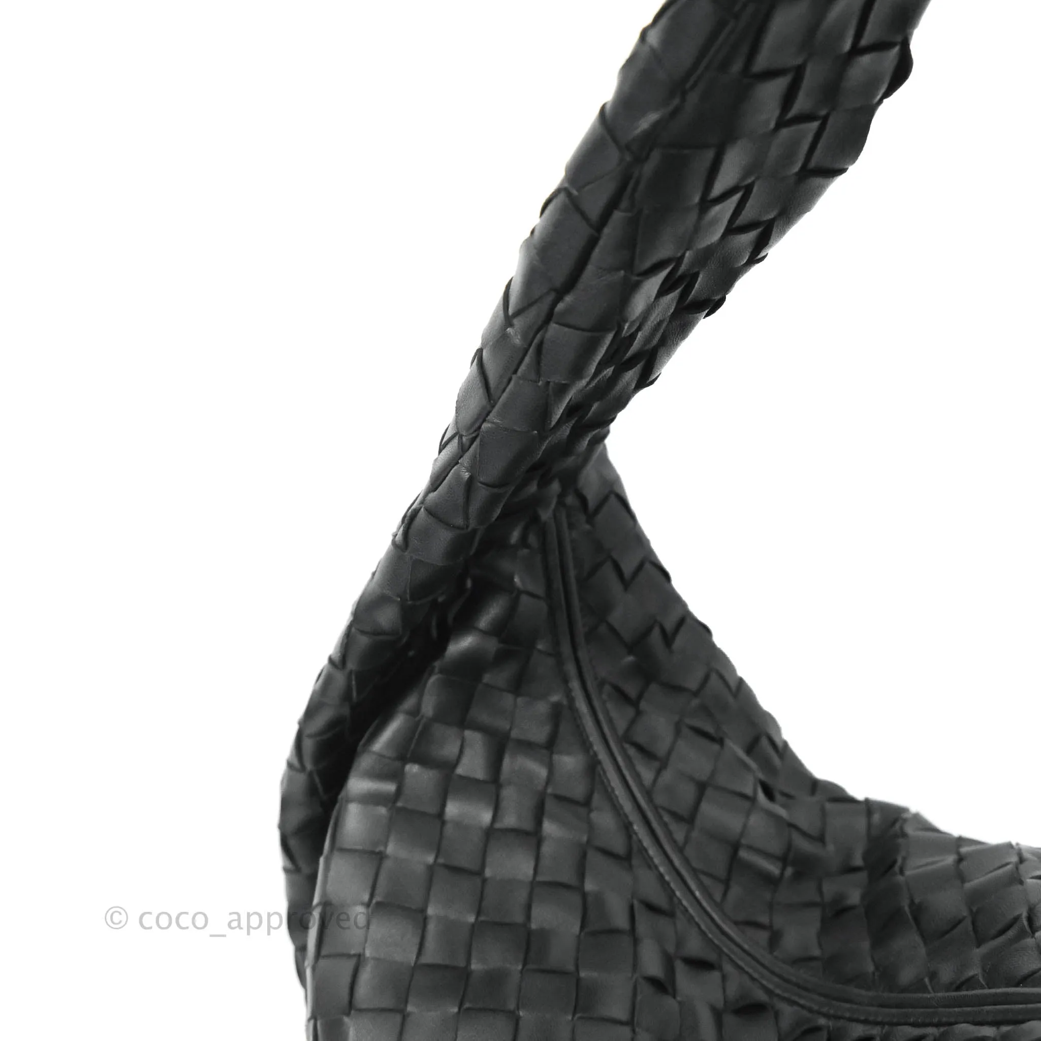 Bottega Veneta Nappa Intrecciato Medium BV Jodie Black