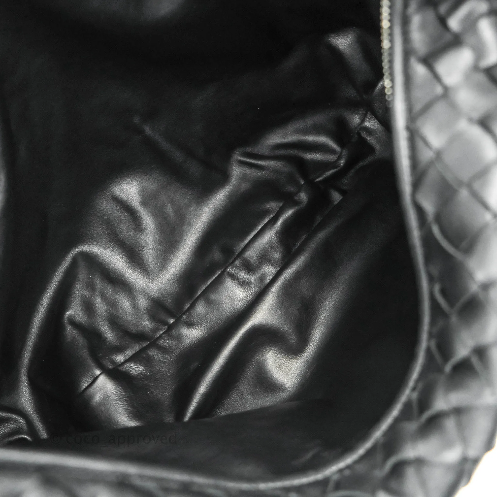 Bottega Veneta Nappa Intrecciato Medium BV Jodie Black
