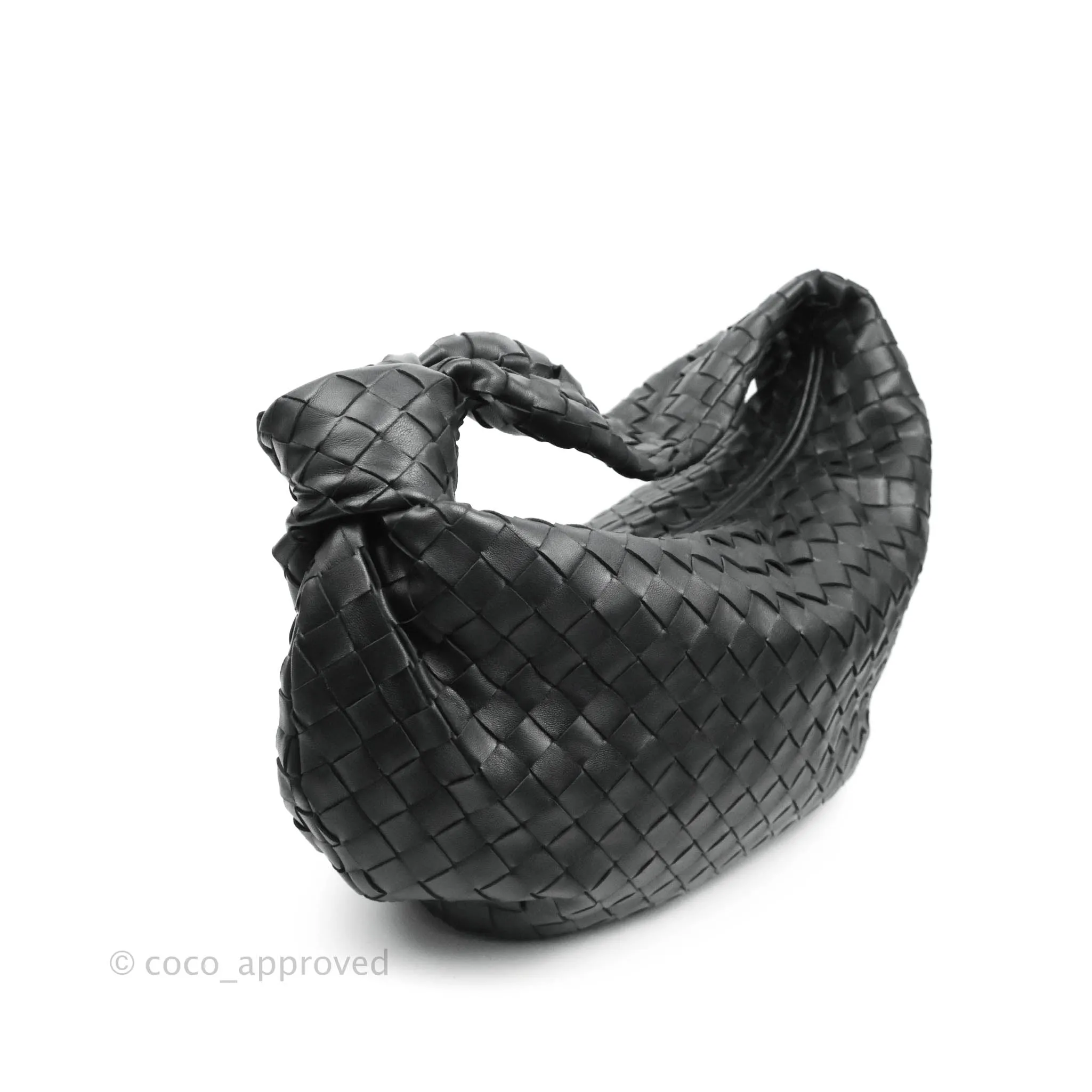 Bottega Veneta Nappa Intrecciato Medium BV Jodie Black