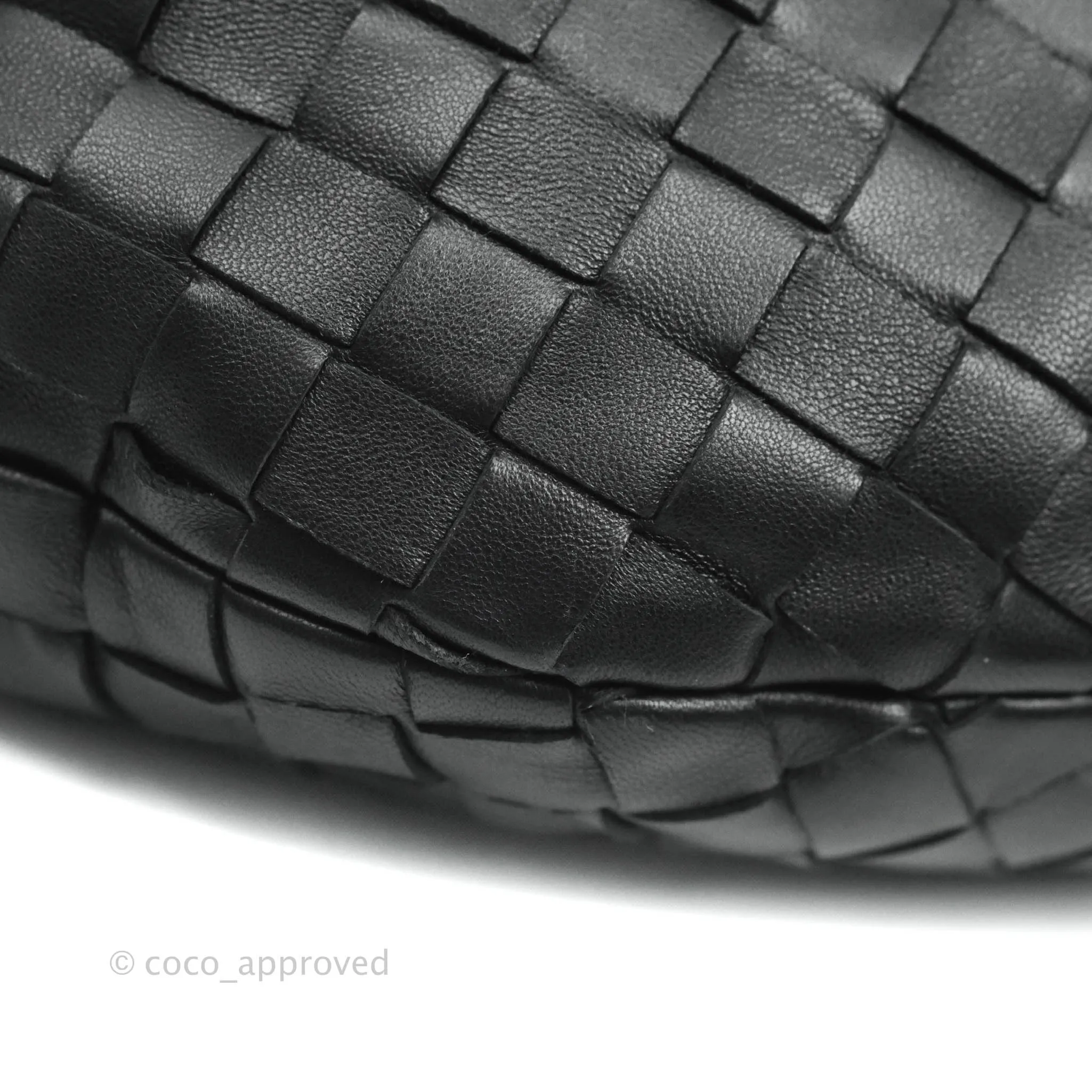 Bottega Veneta Nappa Intrecciato Medium BV Jodie Black