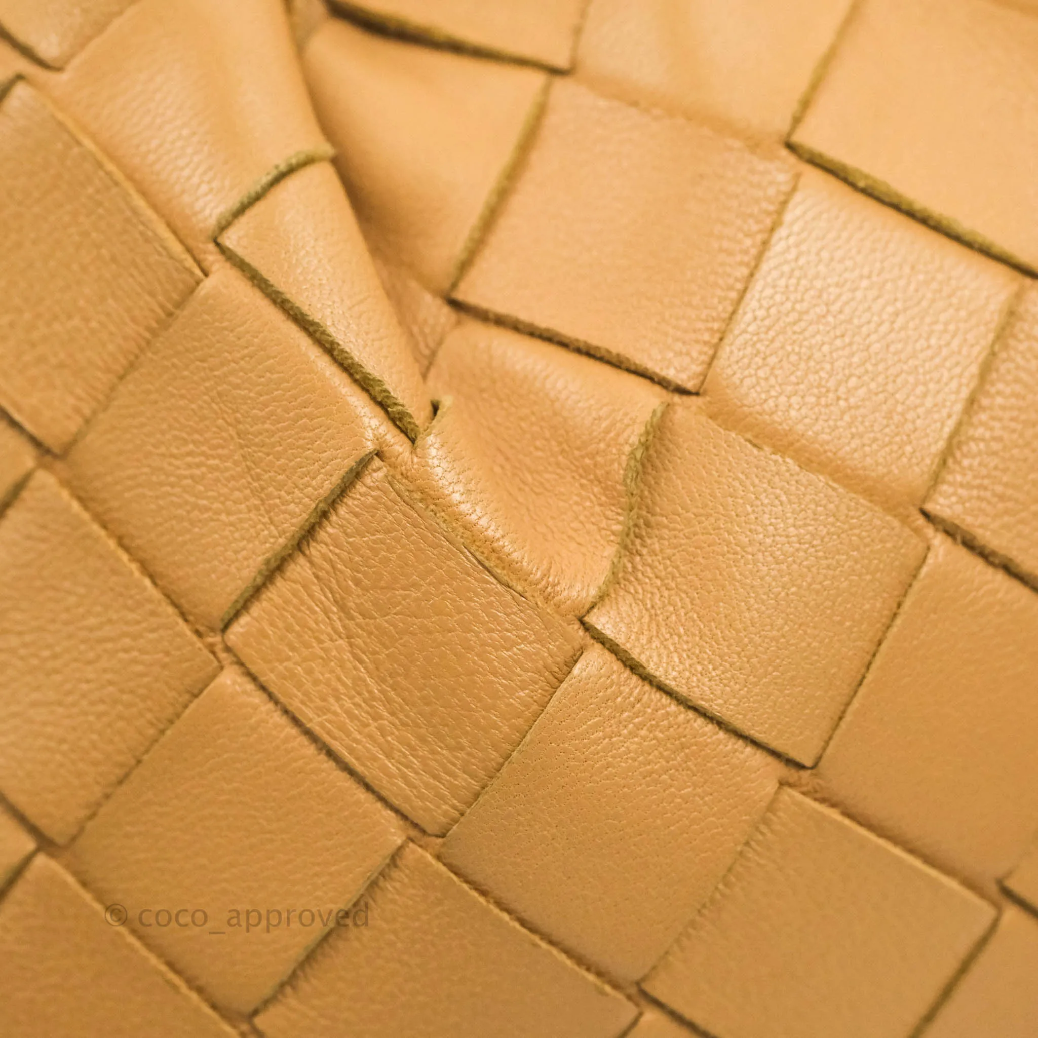 Bottega Veneta Nappa Intrecciato The Mini Pouch Carmel
