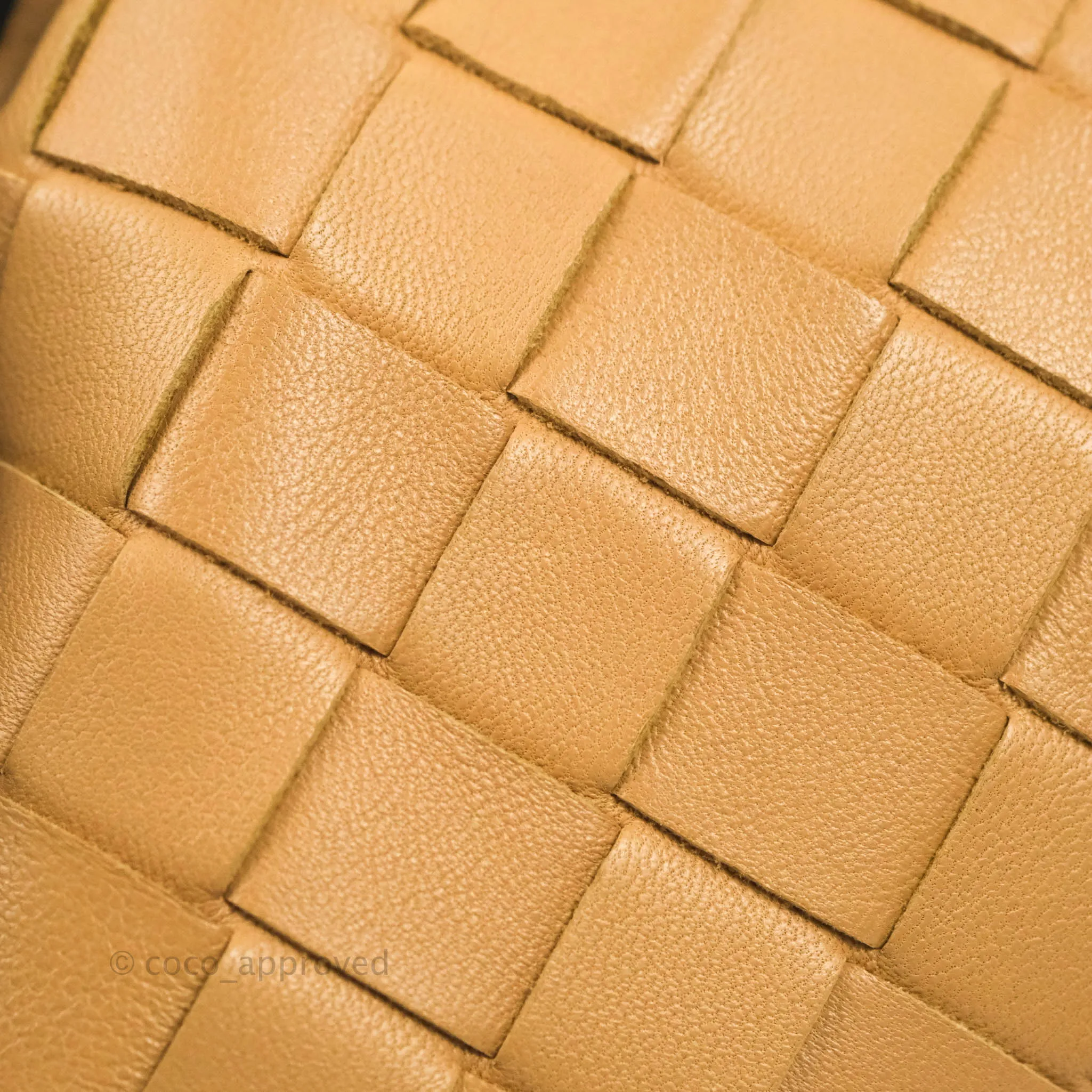 Bottega Veneta Nappa Intrecciato The Mini Pouch Carmel