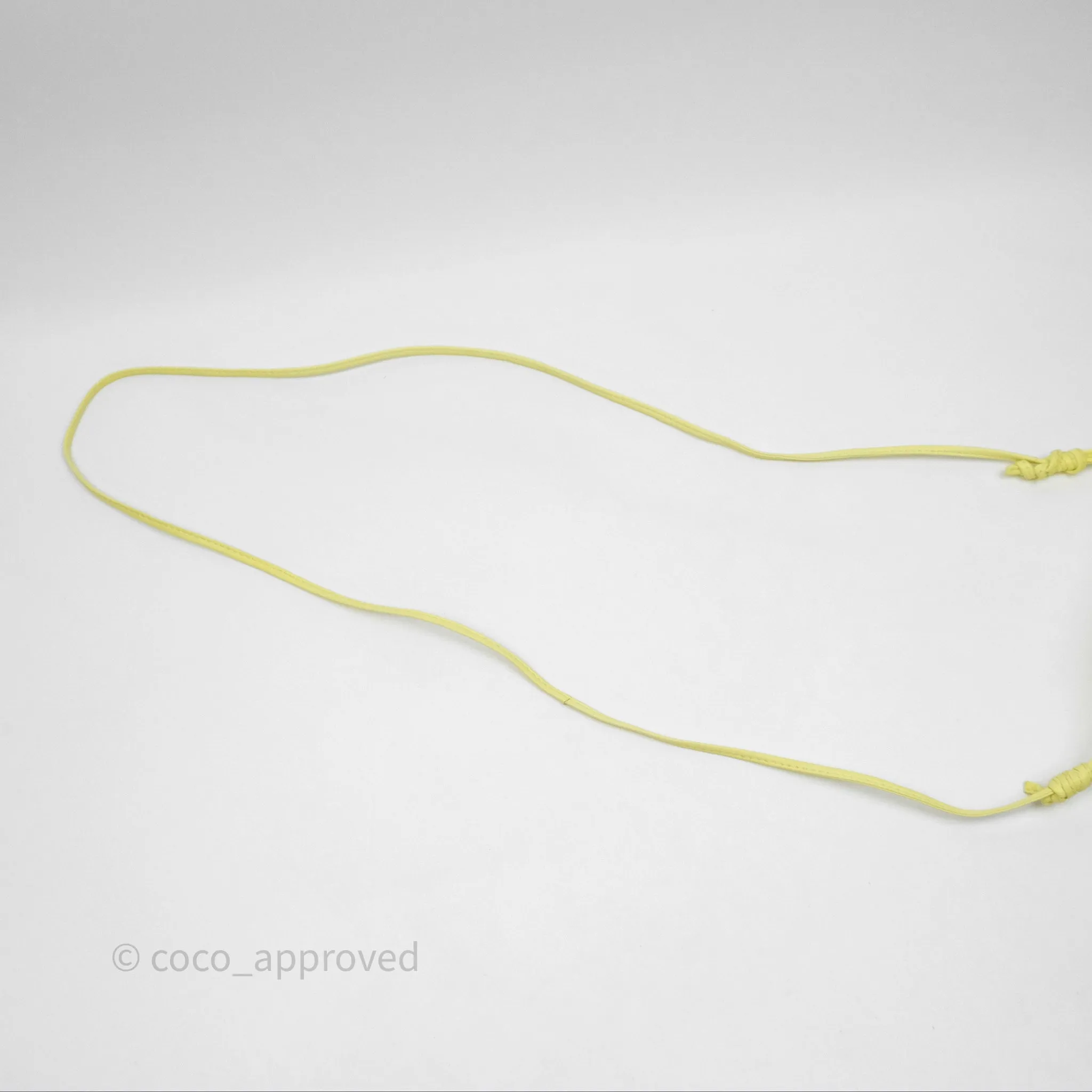 Bottega Veneta Nappa Intrecciato The Mini Pouch Yellow