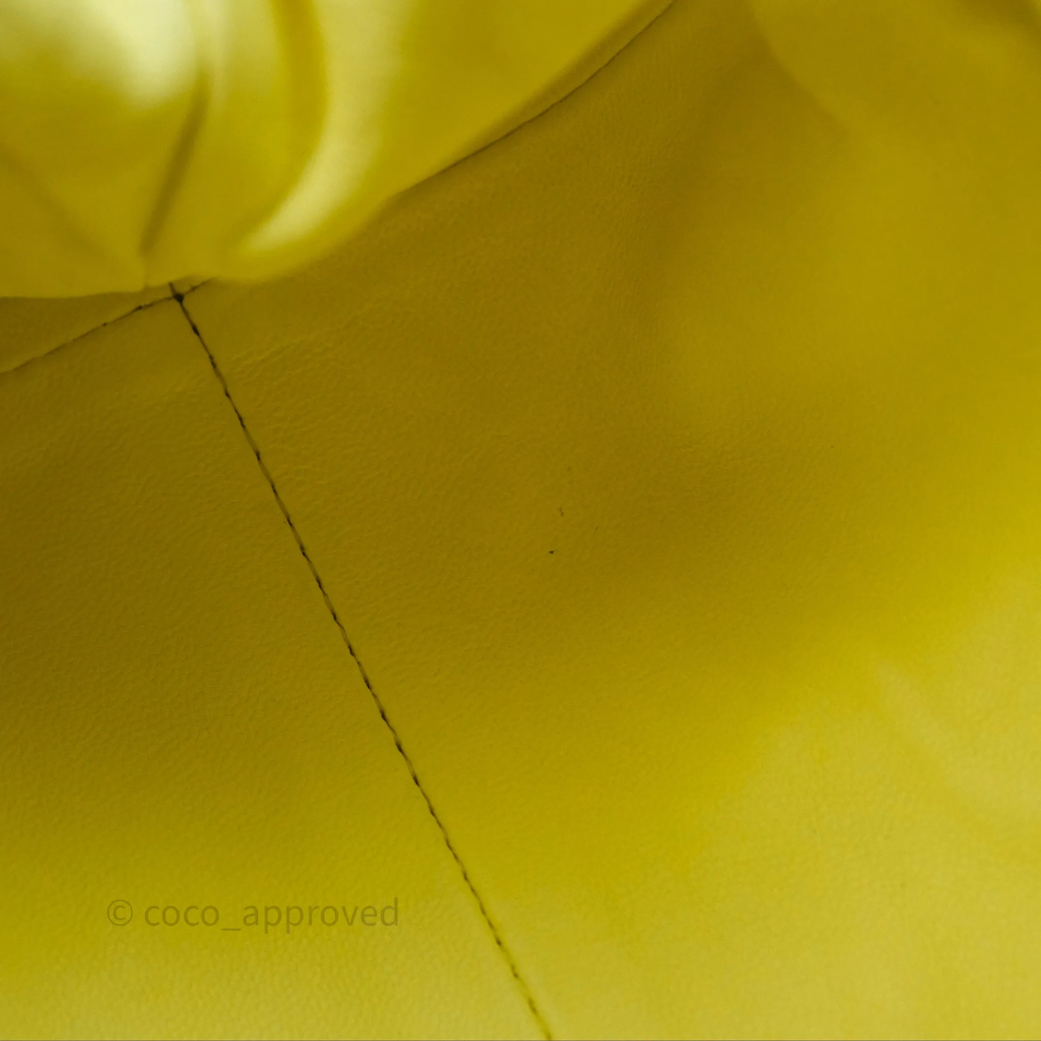 Bottega Veneta Nappa Intrecciato The Mini Pouch Yellow